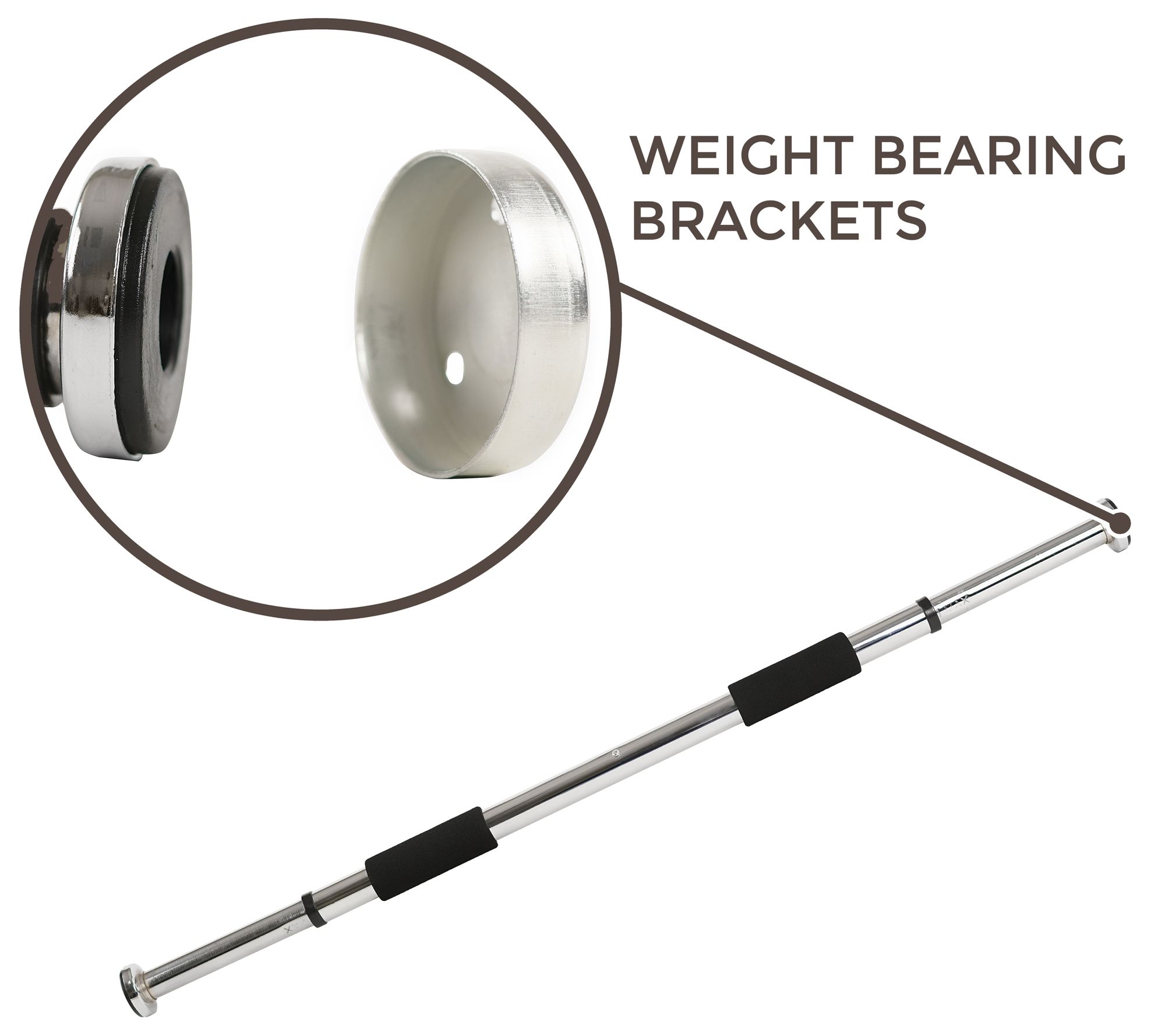 Sunny Health & Fitness Doorway Chin-Up Bar