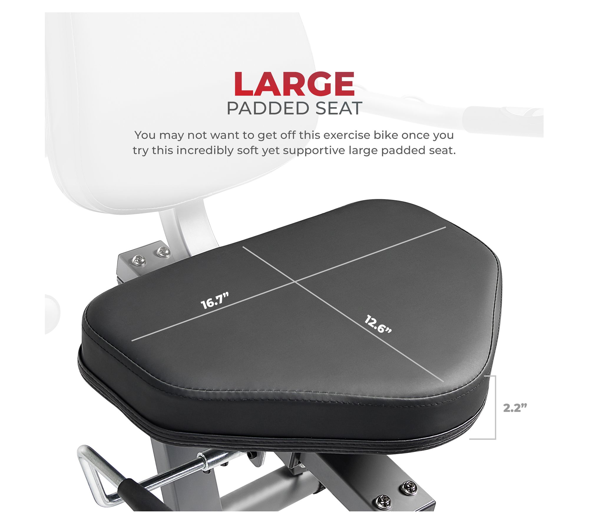 Sunny Health & Fitness Interactive Series Recumbent Bike