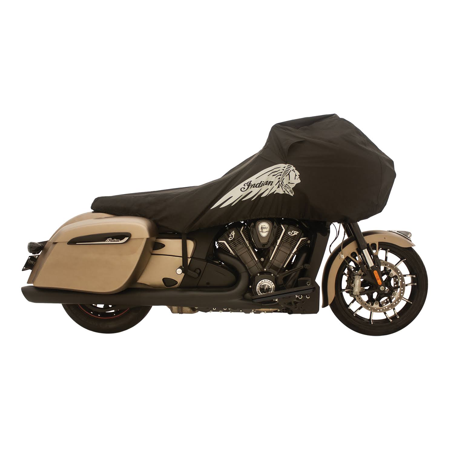 Indian Motorcycle Challenger Half Travel Cover, Black