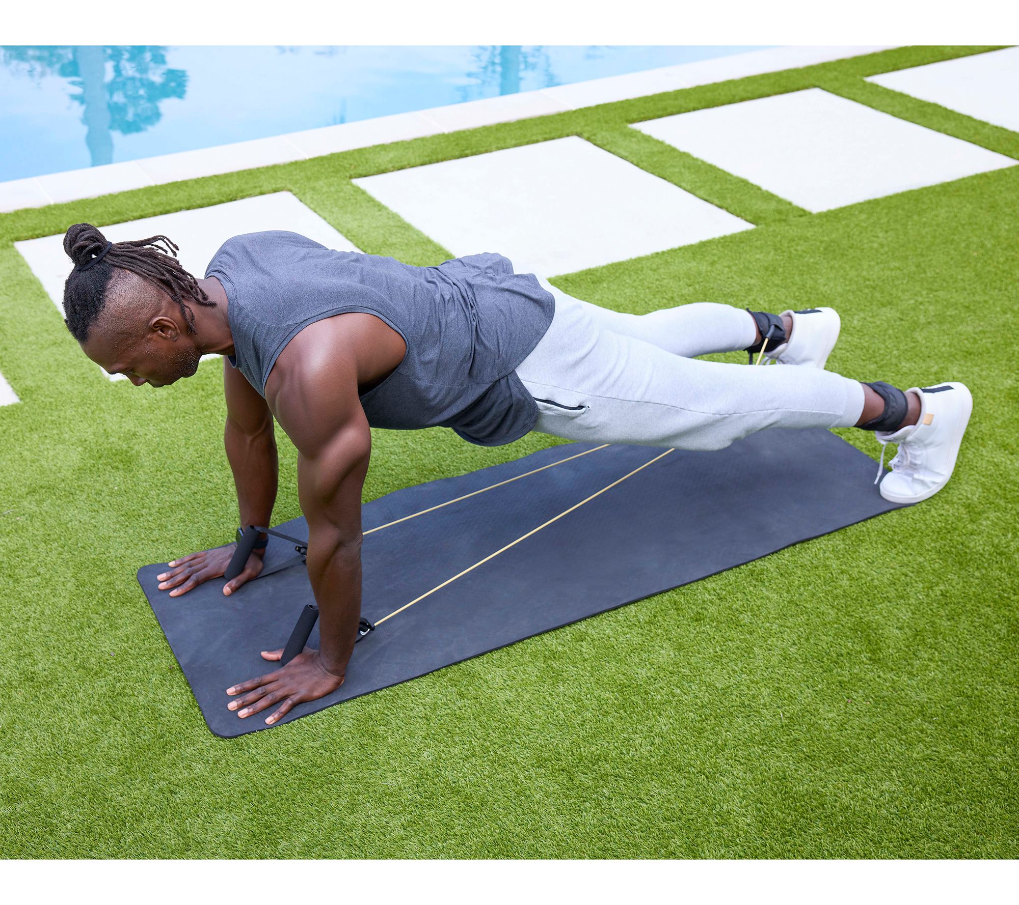 Total Body Bands Resistance Training w Bag & Wall Chart