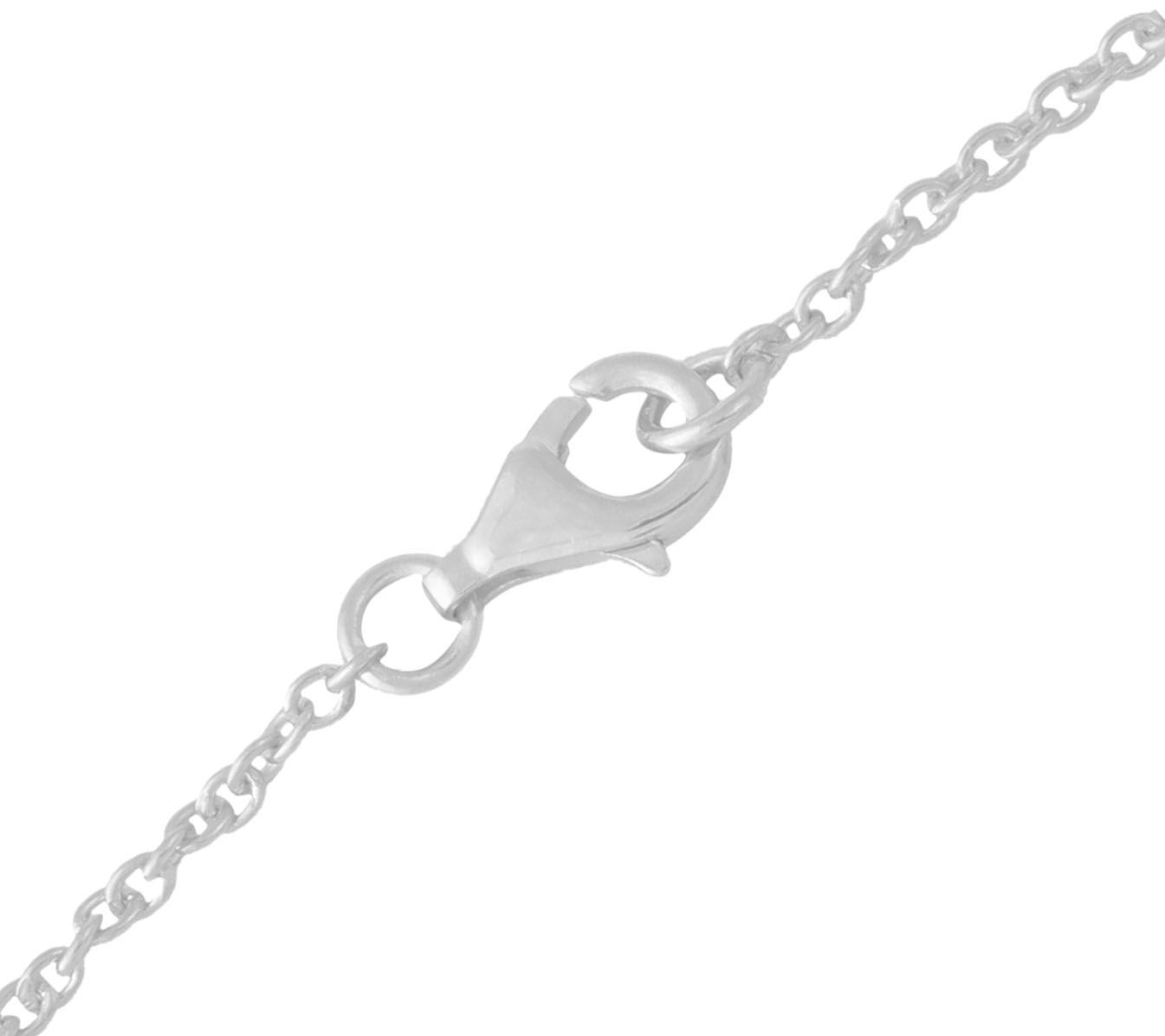 Gemstone Bar Necklace, Sterling