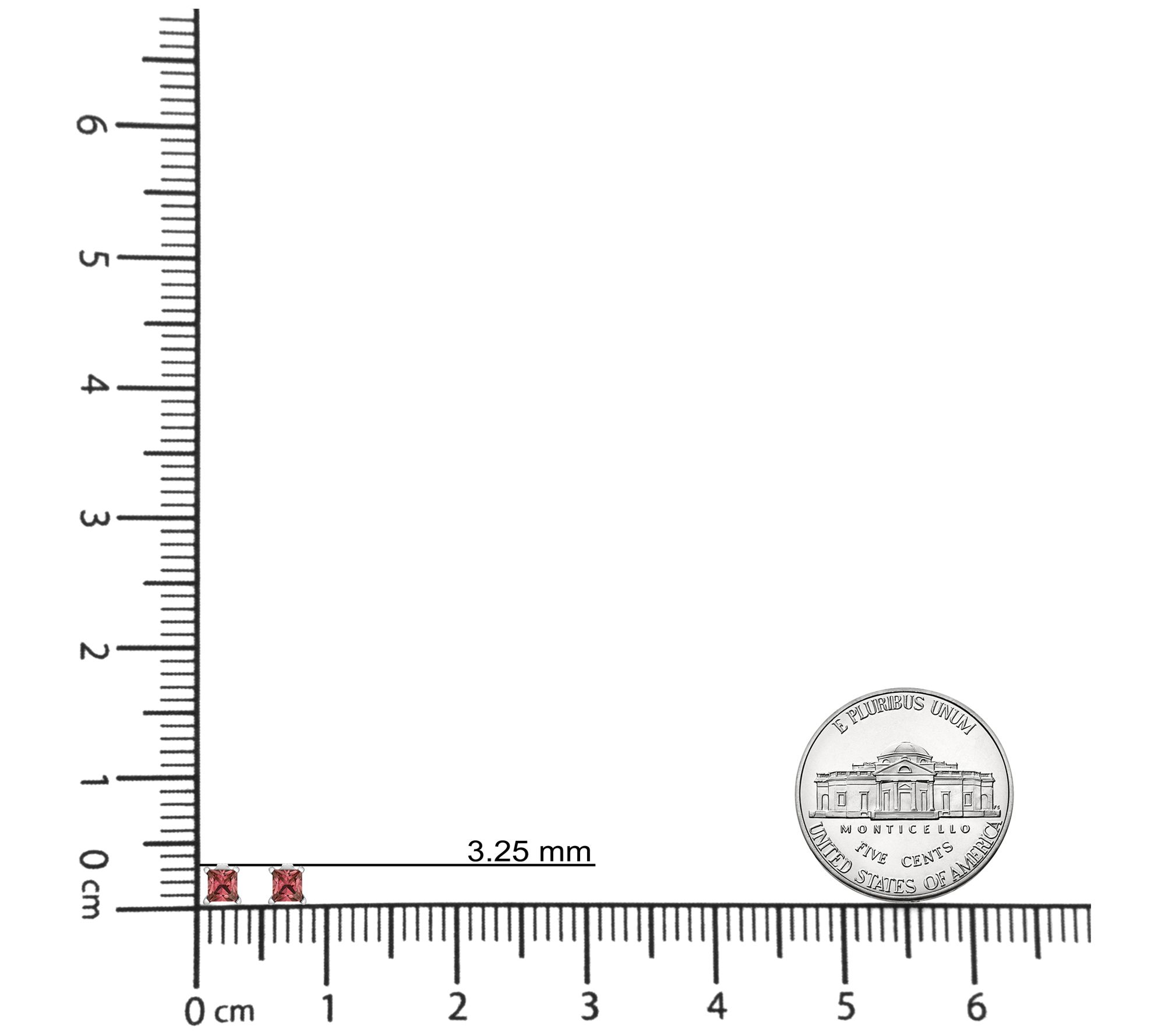 Haus of Brilliance Princess Lab-Grown Pink Diamond Earrings