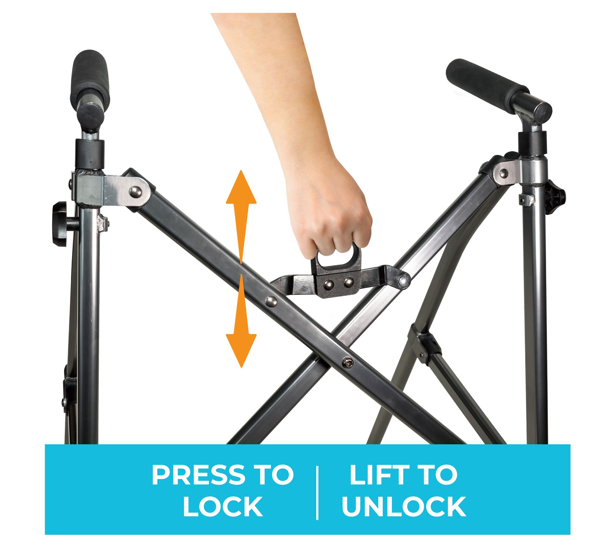 Stander EZ Fold-N-Go Walker Lite