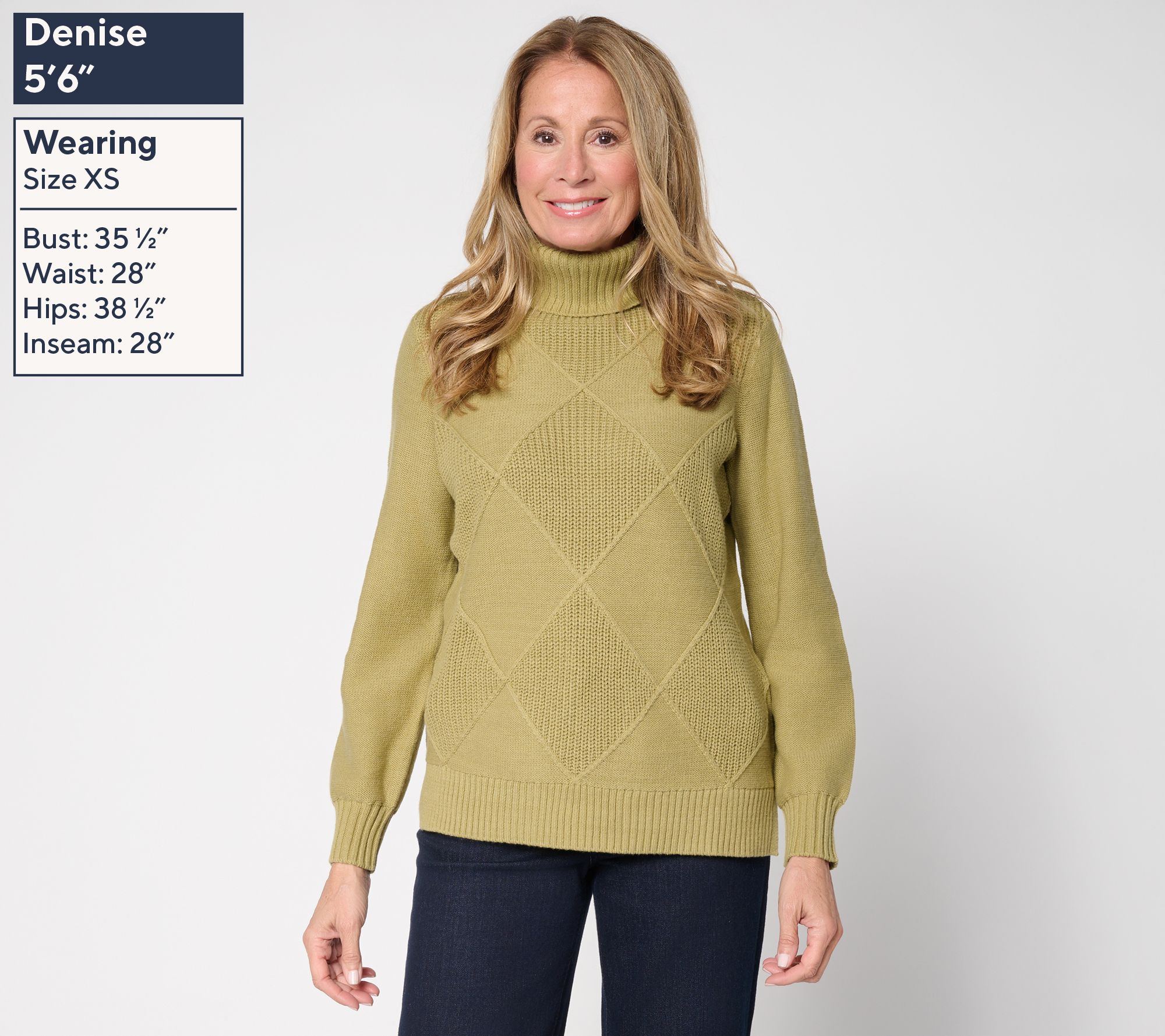 Belle by Kim Gravel Diamond Shaker & Jersey Sweater
