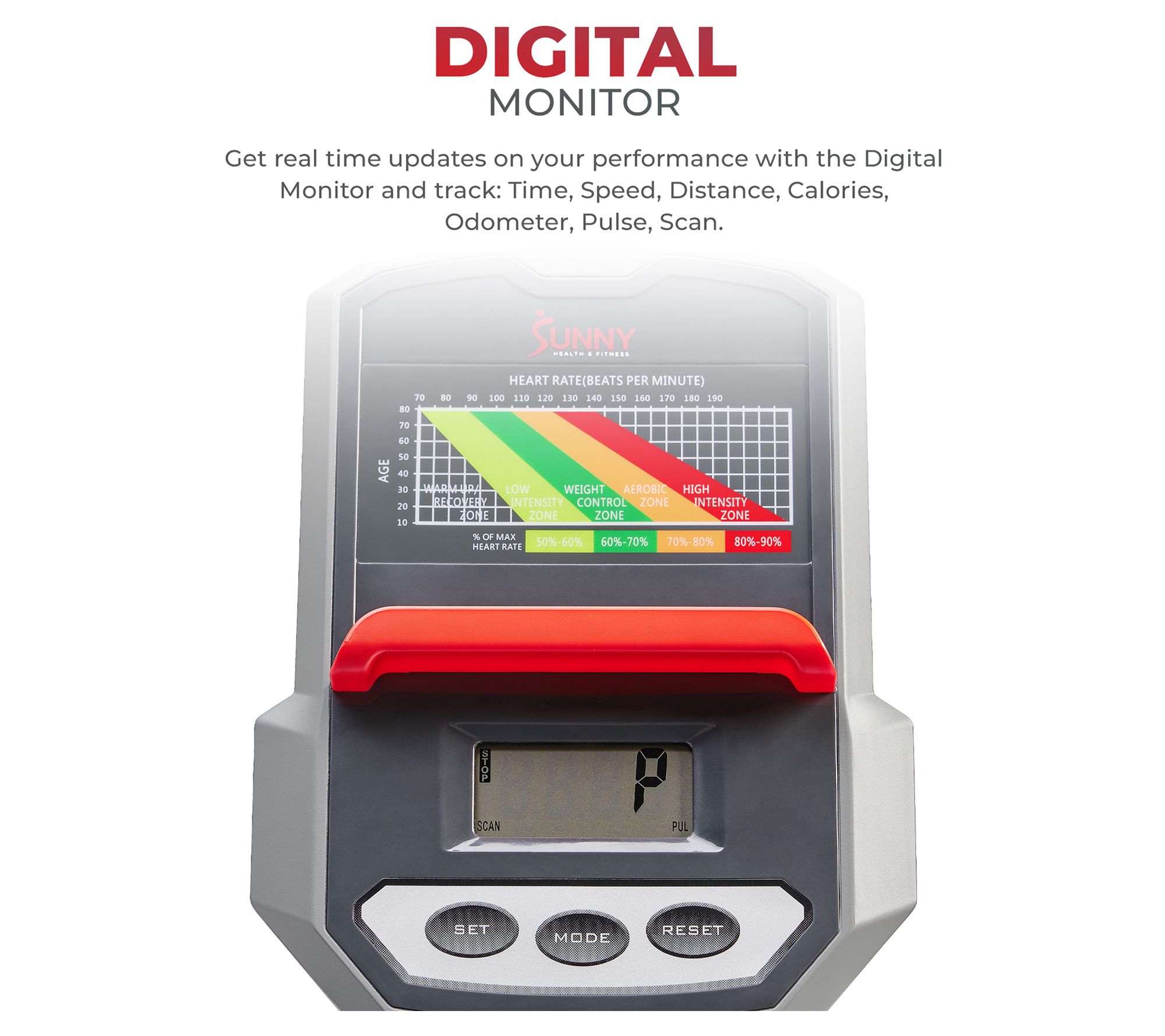 Sunny Health & Fitness Interactive Series Recumbent Bike