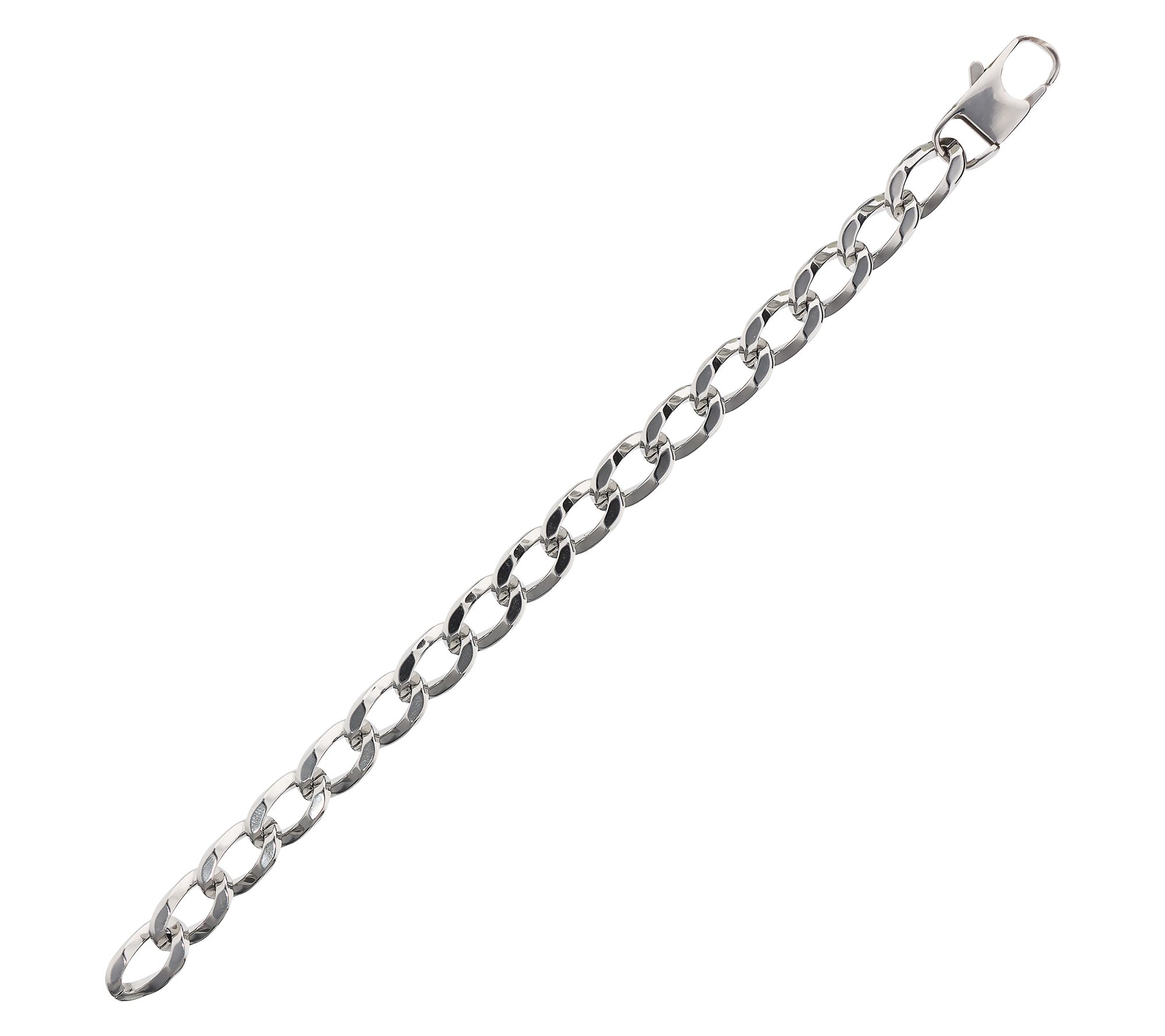 Steel By Design Men's Curb Link Bracelet