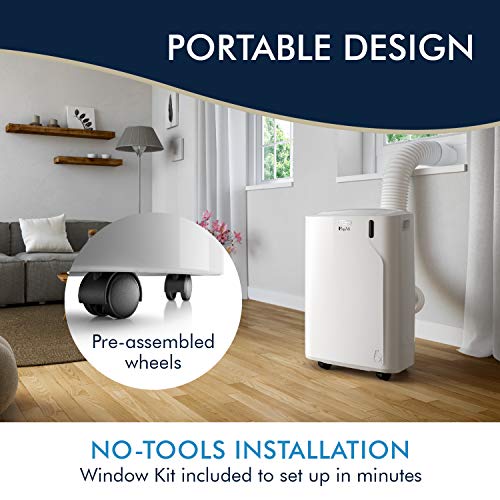 11000 BTU Portable Air Conditioner Includes Window Kit + Remote Control/400 sq ft
