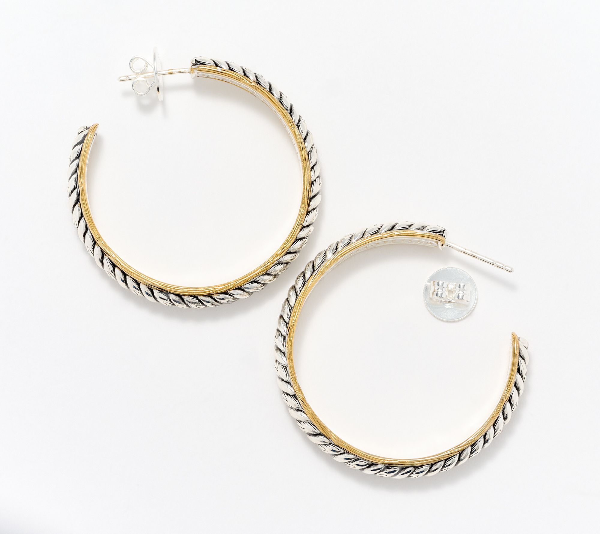 Christian James by Scott Grimes Sterl & 14KClad Two Tone 1-1/2