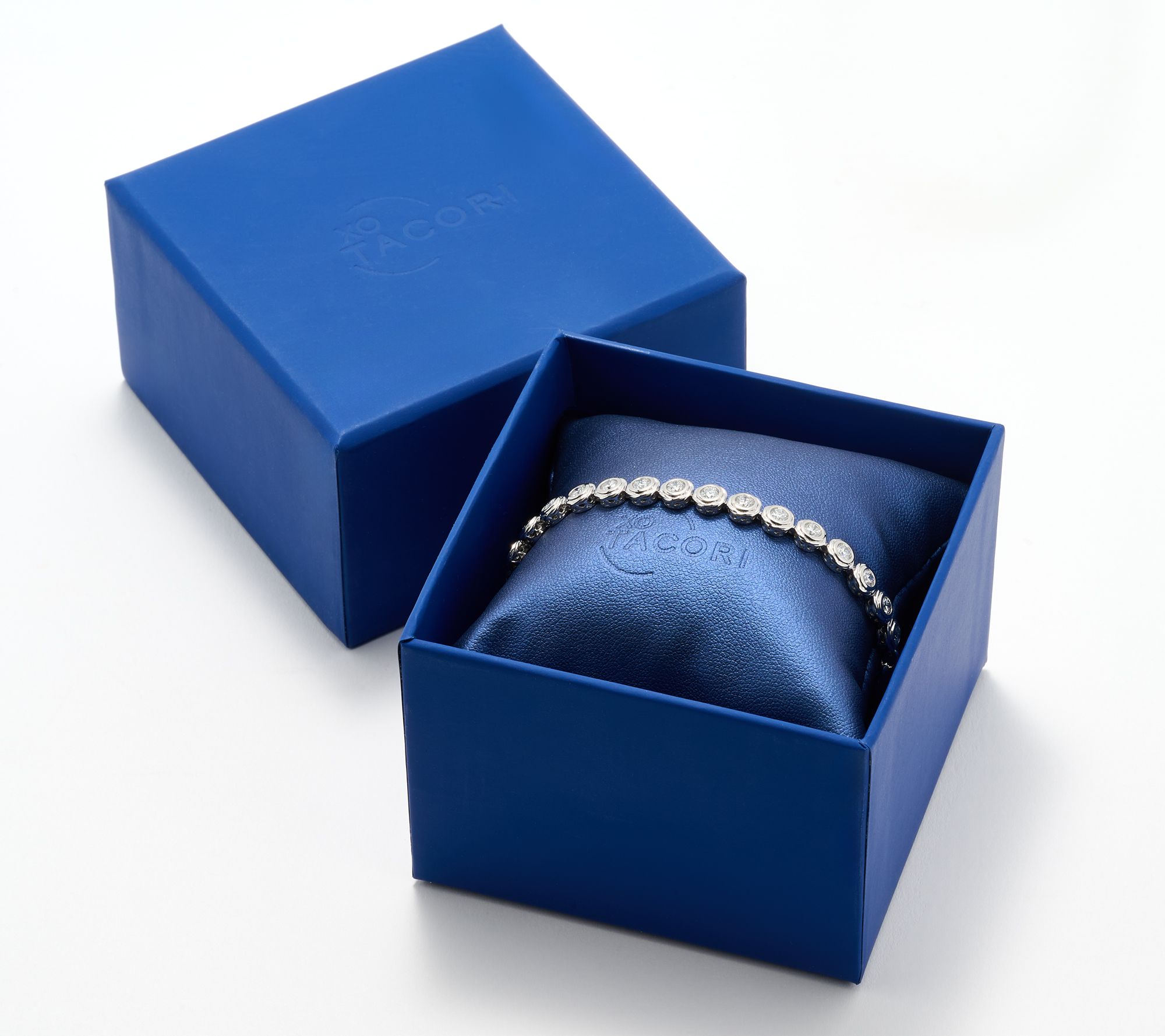 XO TACORI Lab Grown Diamond 2.25 cttw Round Bracelet, 14K