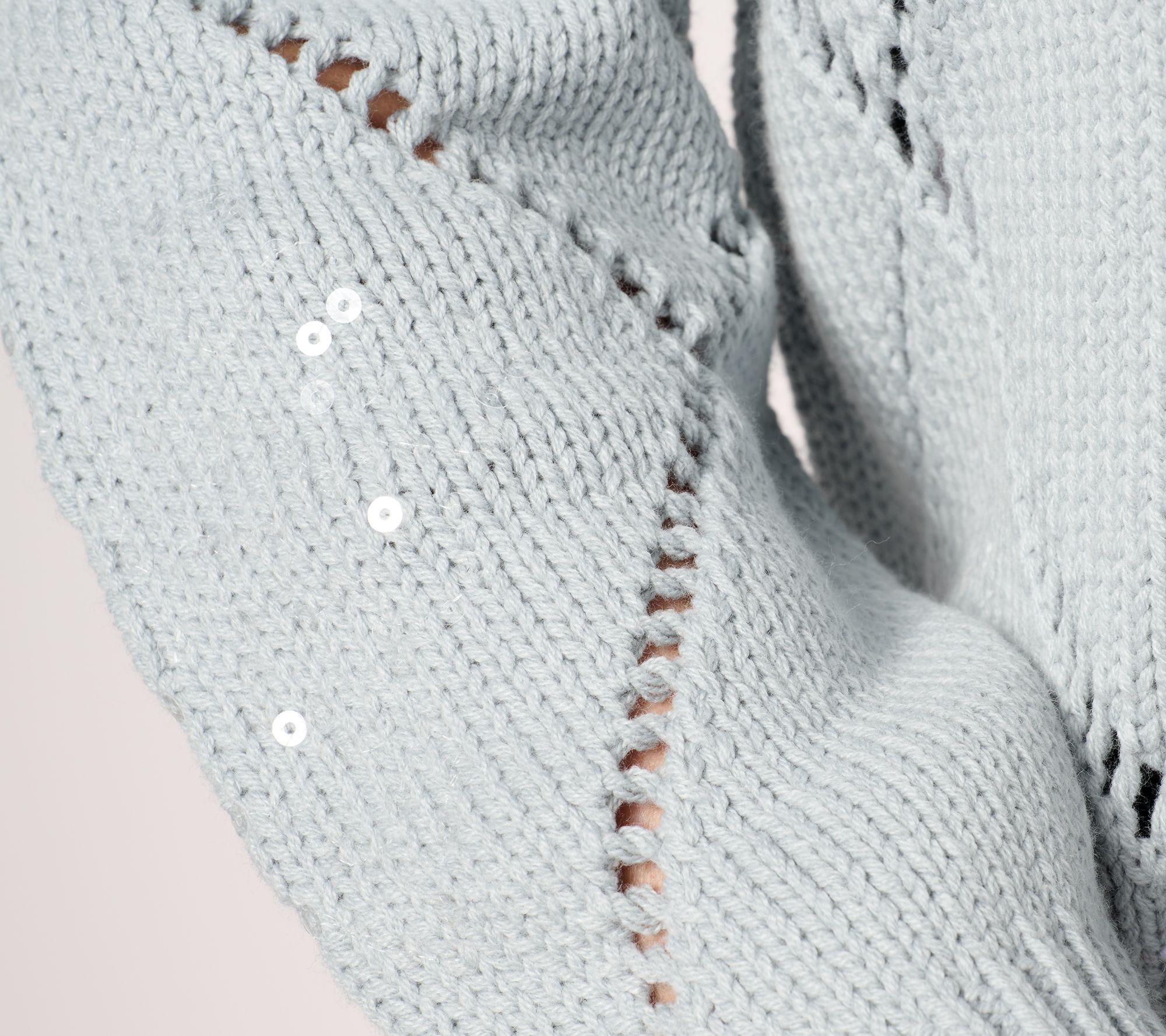 Martha Stewart Signature Diamond Stitch Button-Front Cardigan