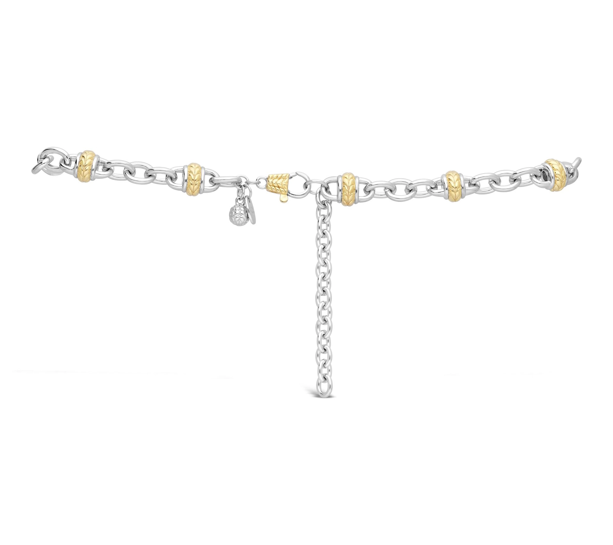 Tiffany Kay Studio Sterling & 14K Gold Clad Station Necklace