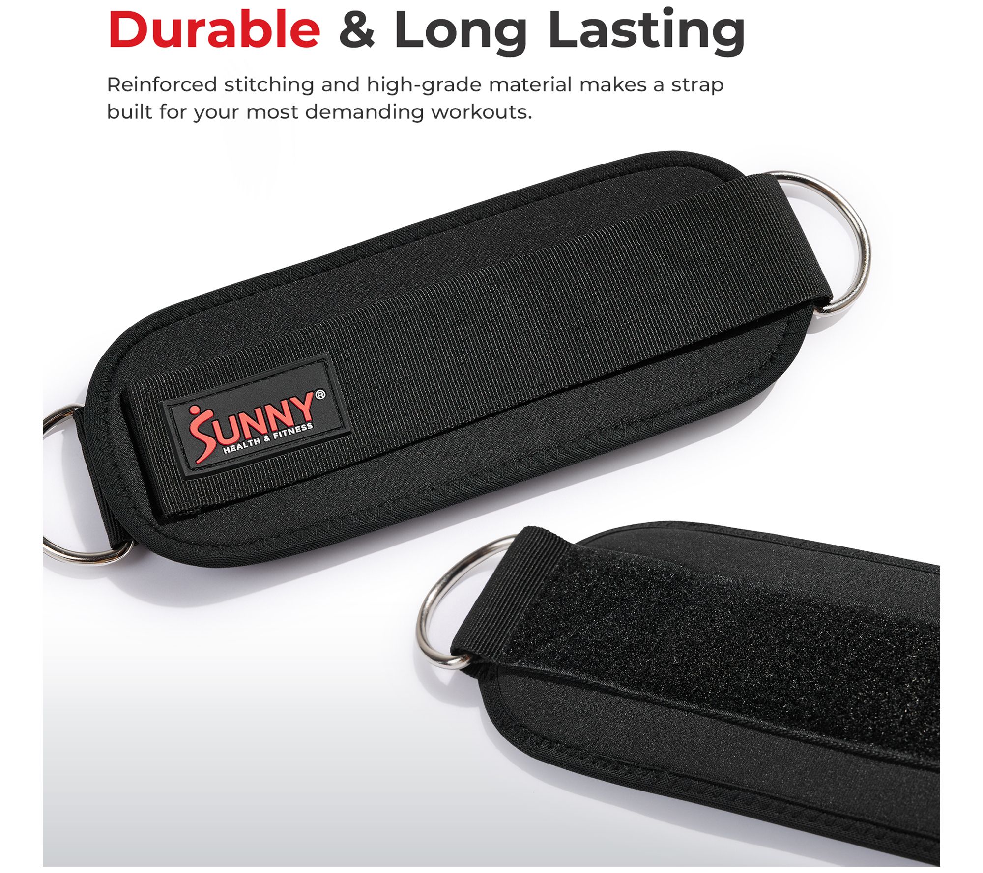Sunny Fitness Multi-Function Workout Ankle Straps