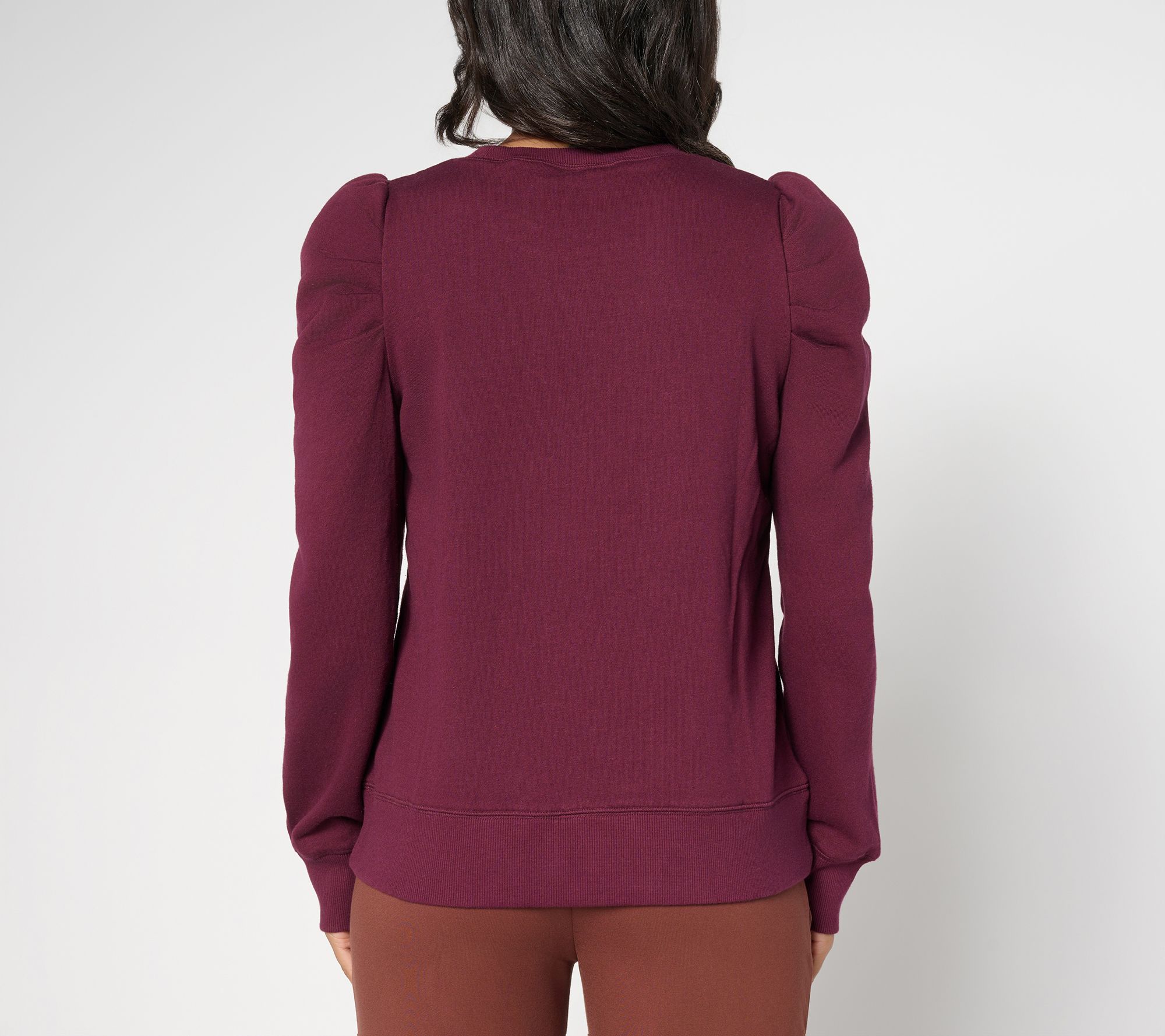 RM Sudio x Rebecca Minkoff Puff Sleeve Sweatshirt