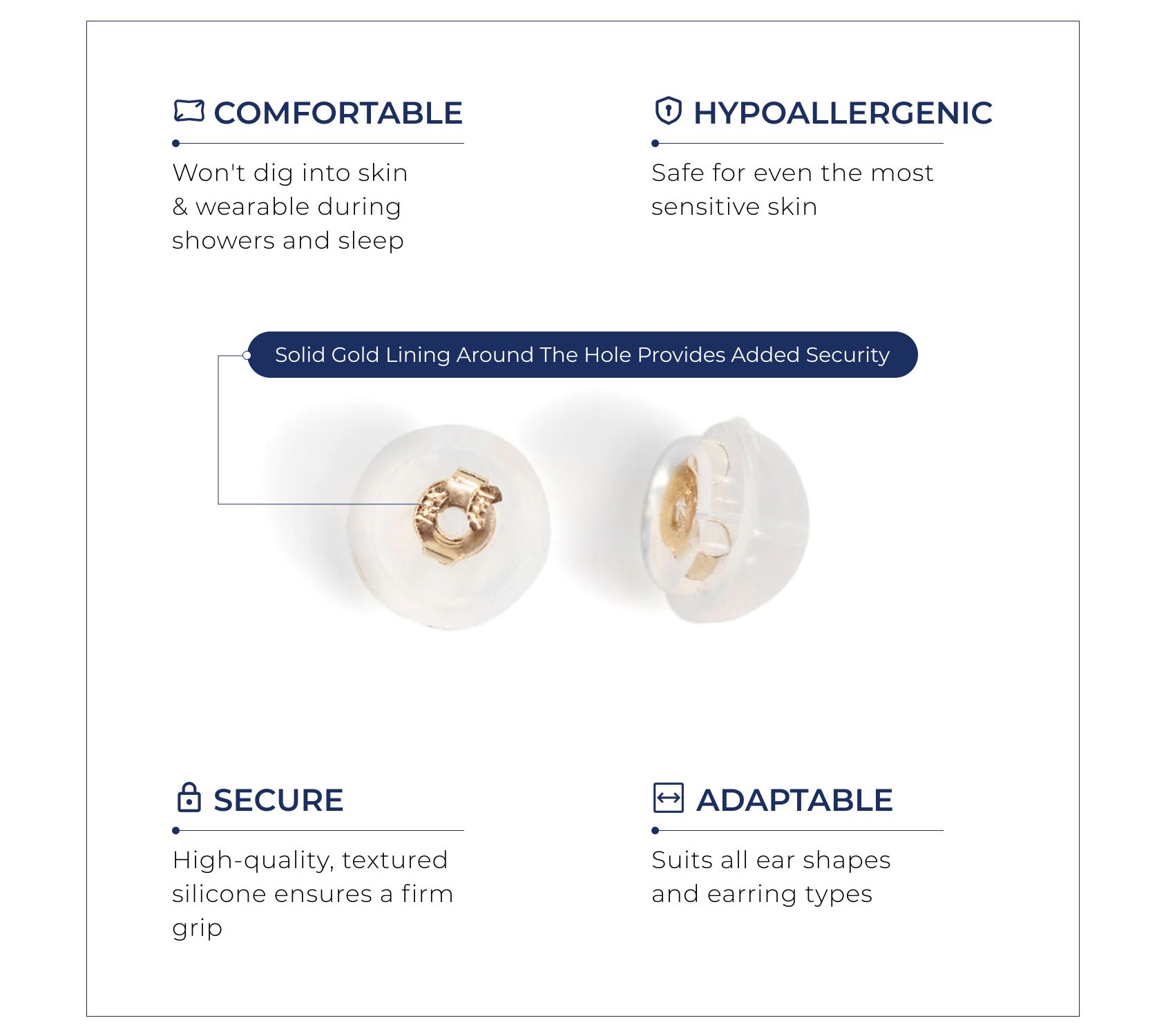 Diamonique Birthstone Stud Earrings, 10K Gold