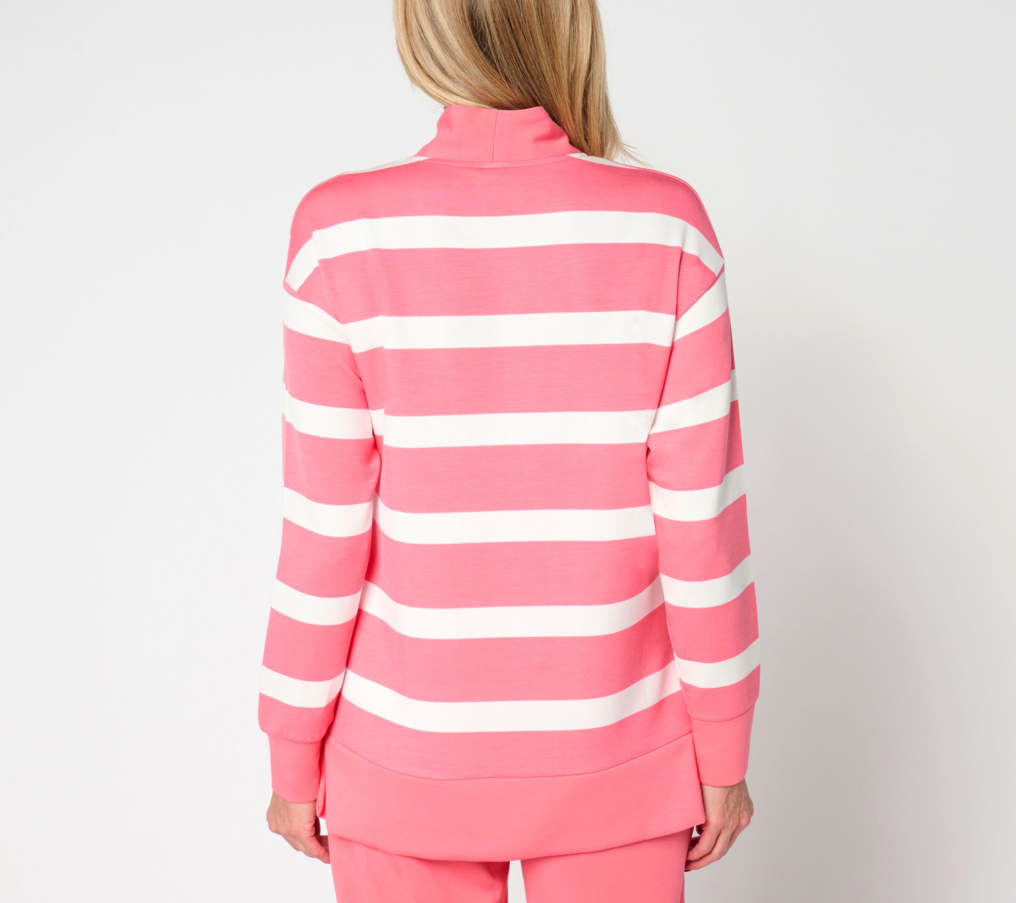 Belle by Kim Gravel Regular ScubaLuxe Half Zip Tunic