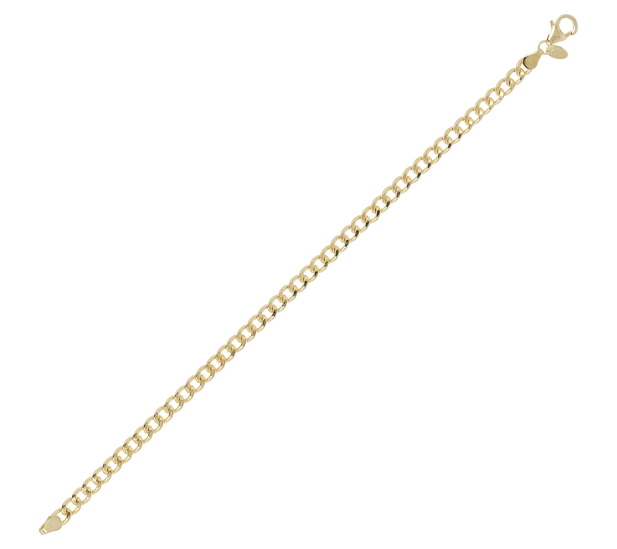 Bronzo Italia Curb Link Chain Bracelet