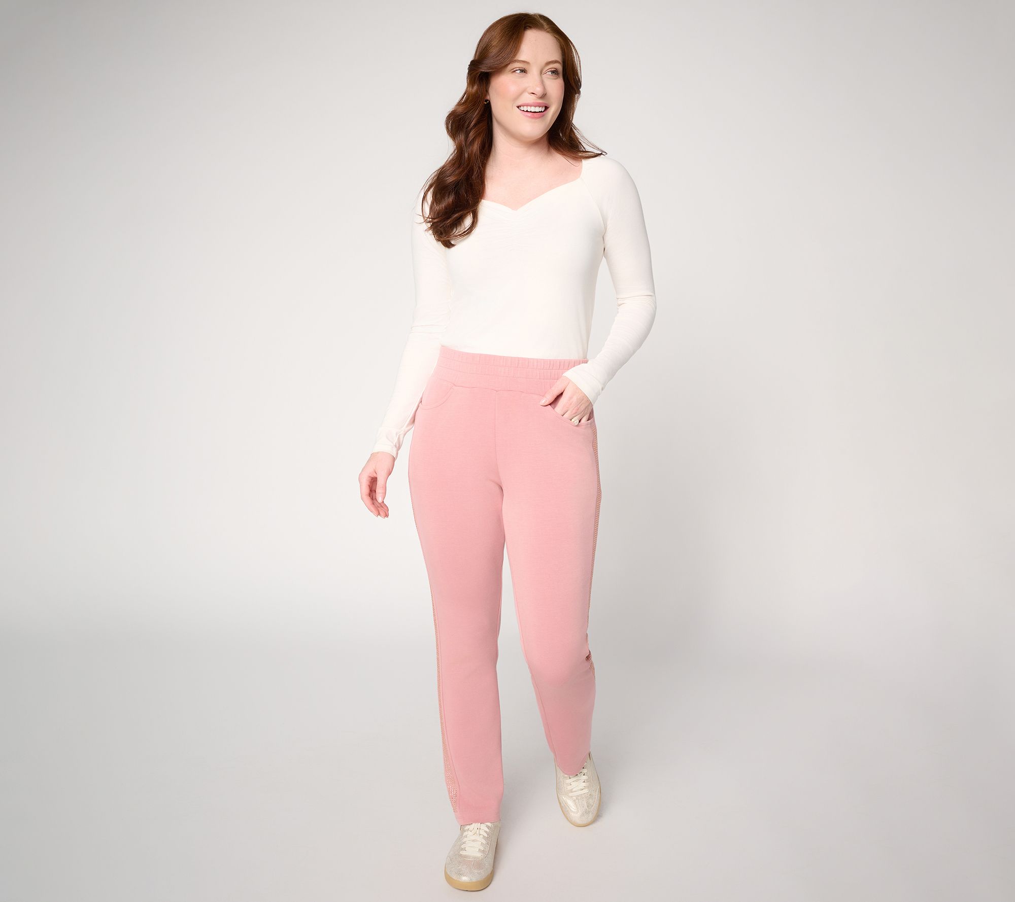 Belle by Kim Gravel Regular ScubaLuxe Sparkle Pants