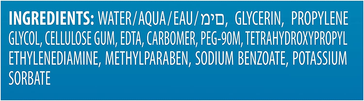 ID Lubricants Glide 128 Fl Oz Natural Feel Water-Based Personal Lubricant, Clear, 128 Oz