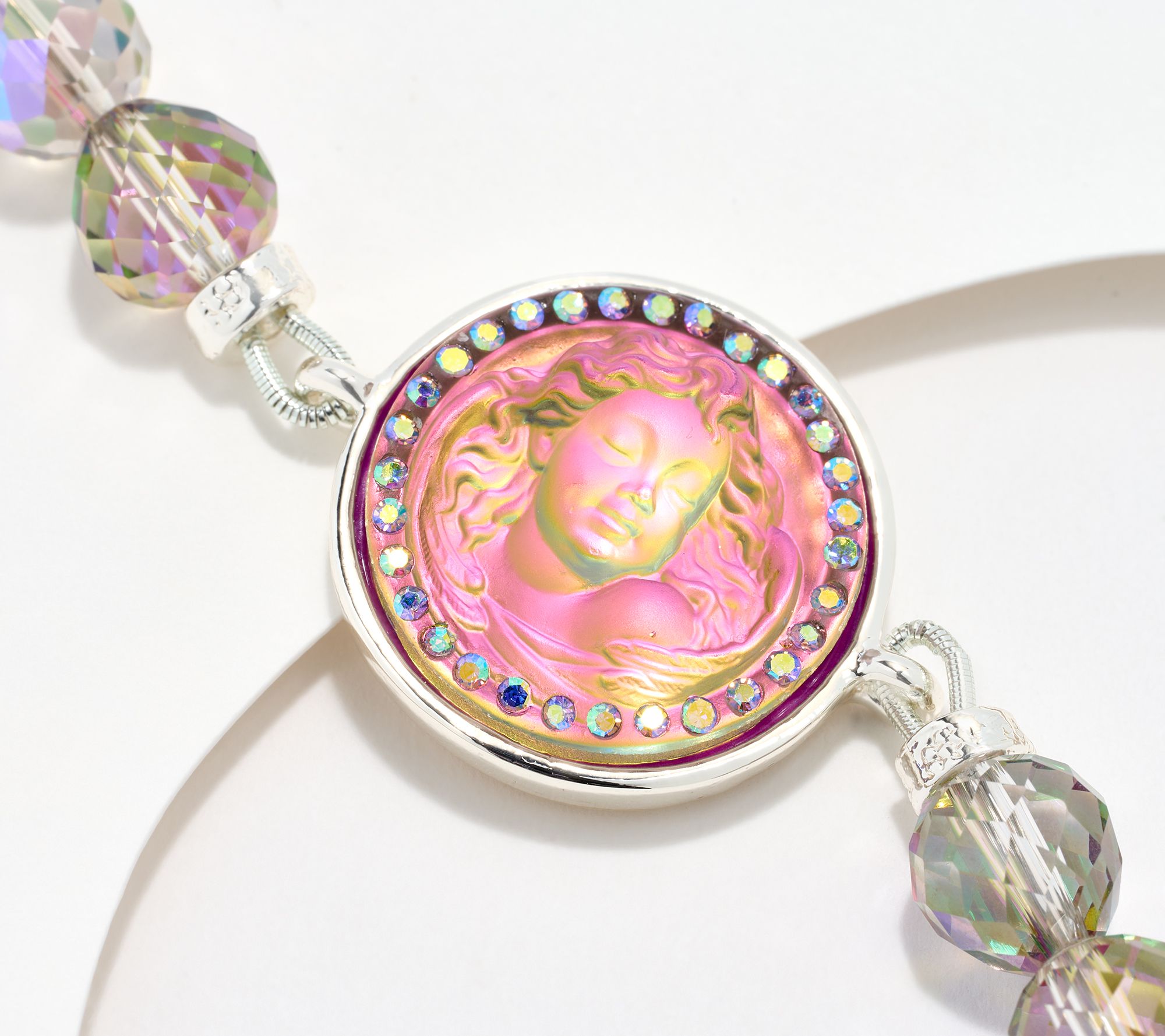 Kirks Folly Mystic Dream Angel Magnetic Beaded Bracelet