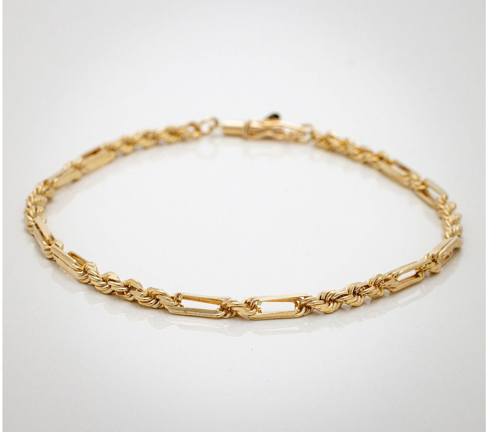 Alkeme 10K Gold Milano Rope Chain Bracelet