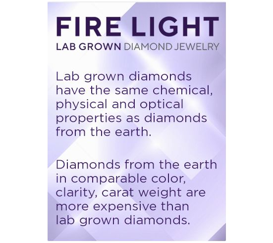 Fire Light Lab Grown Diamond 1 cttw Hoop Earrings, Sterling Silver