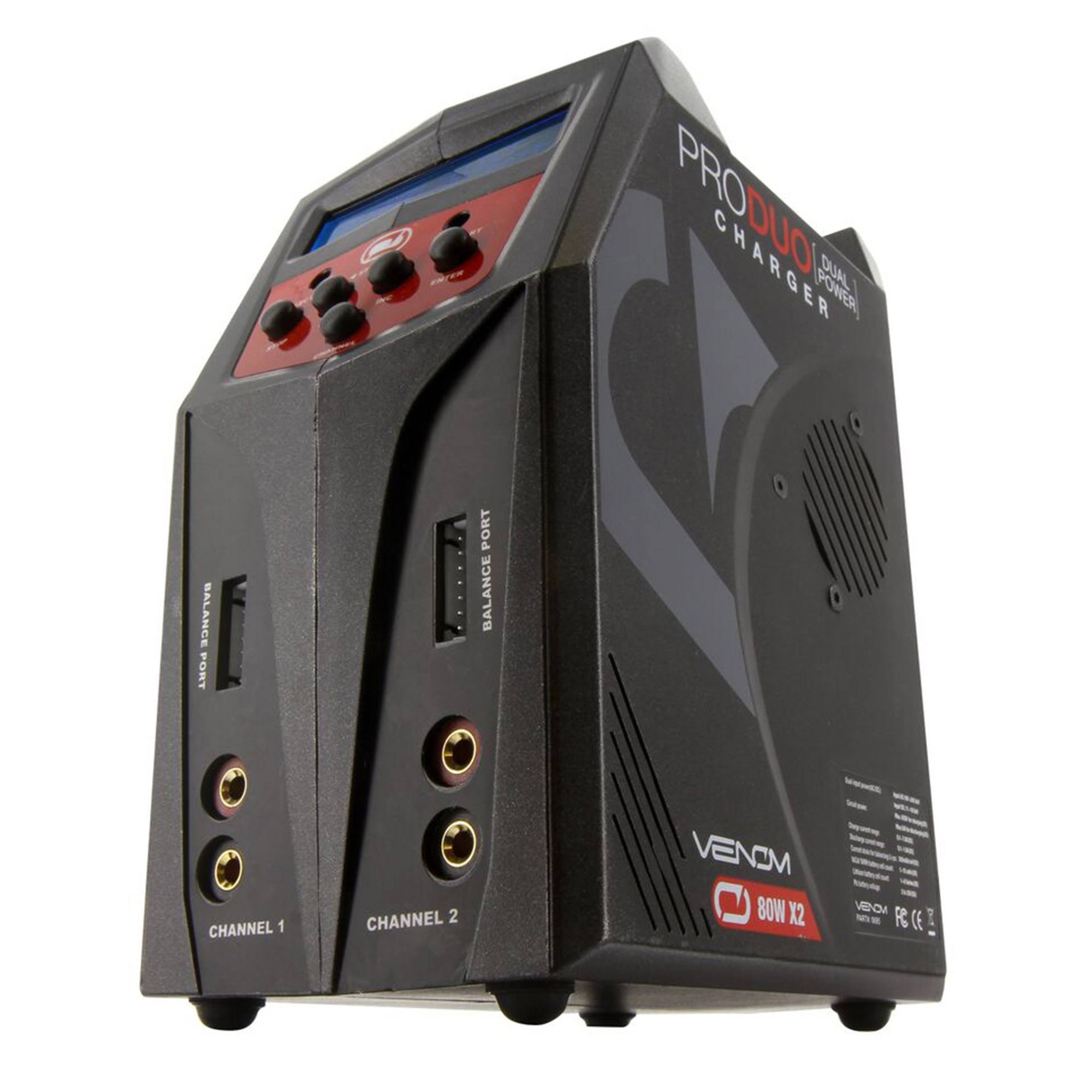 Venom Pro 160W Duo AC/DC Lipo u0026 NiMH Battery Charger
