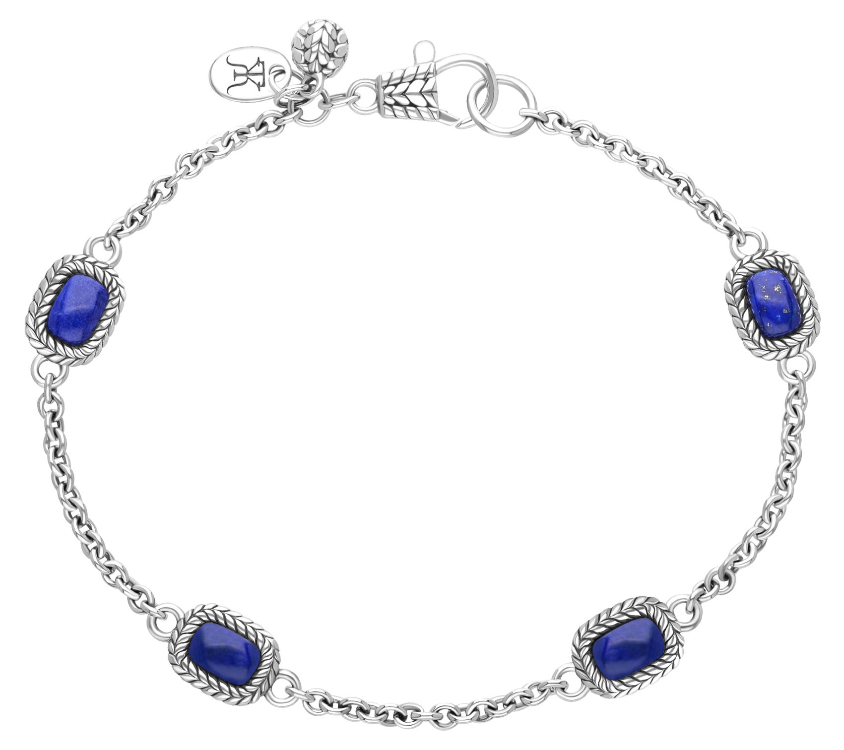 Tiffany Kay Studio Sterling Silver Lapis Station Bracelet