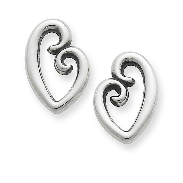 James Avery Mother's Love Stud Earrings - Sterling Silver