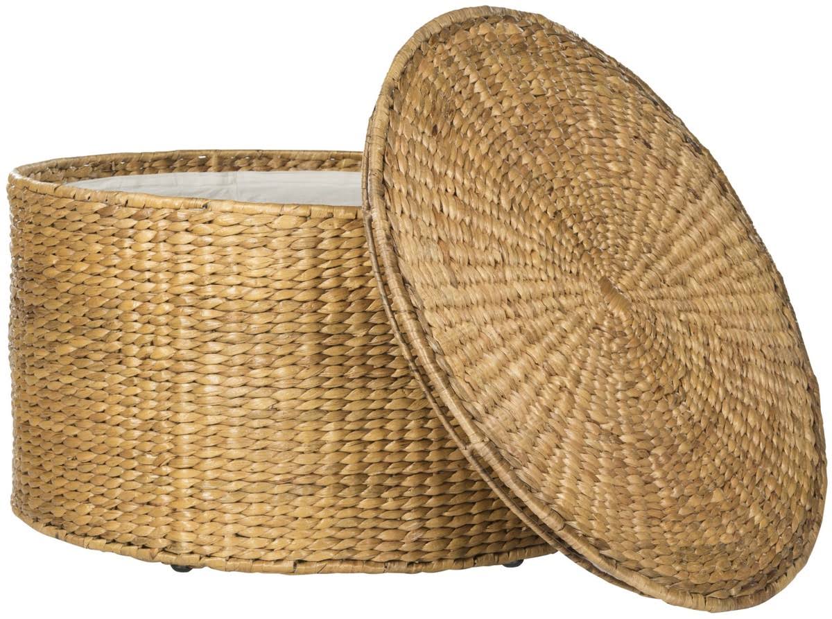 Safavieh Jesse Wicker Storage Coffee Table, Natural