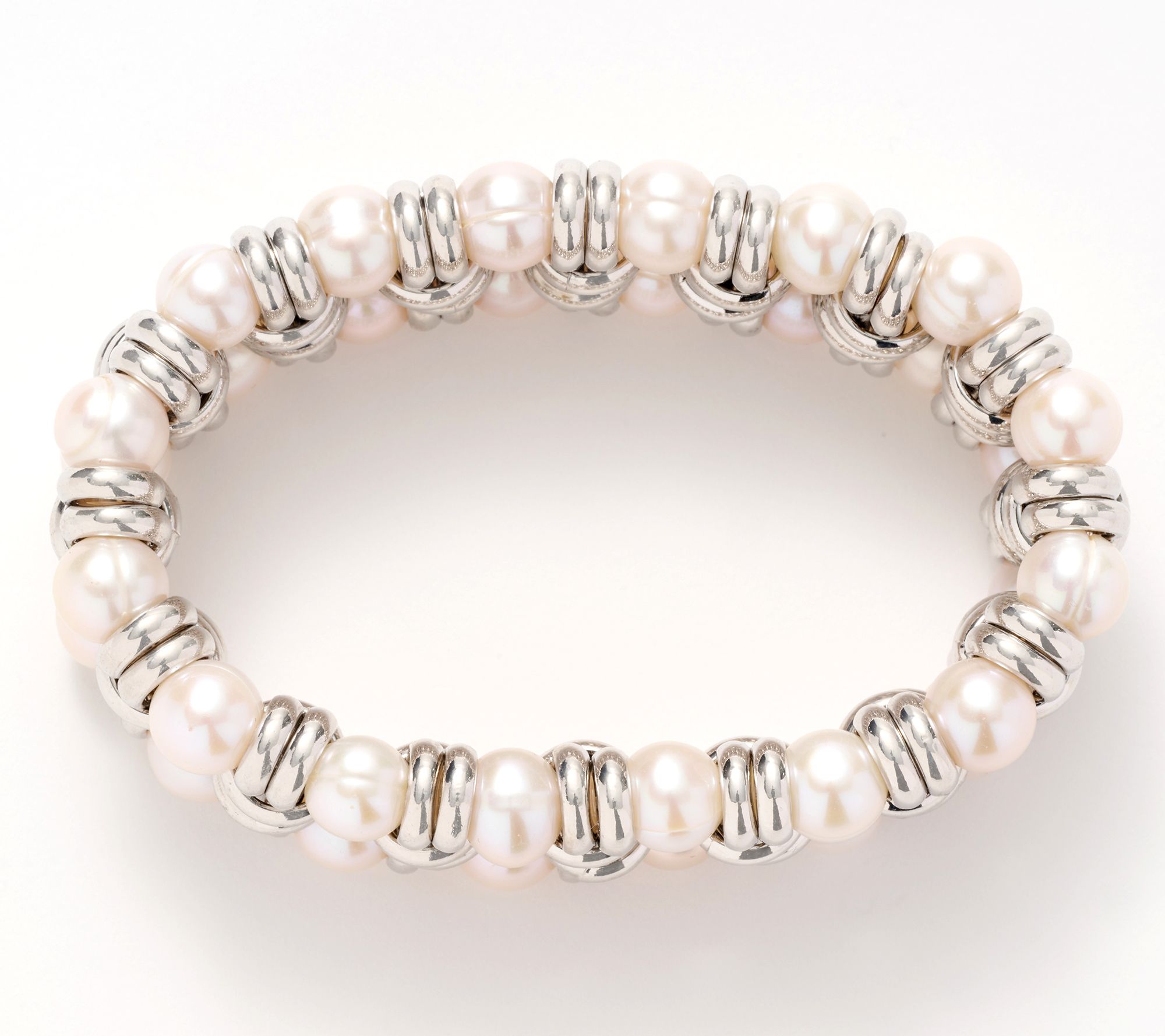 Honora Bronze Cultured Pearl Stretch Bracelet