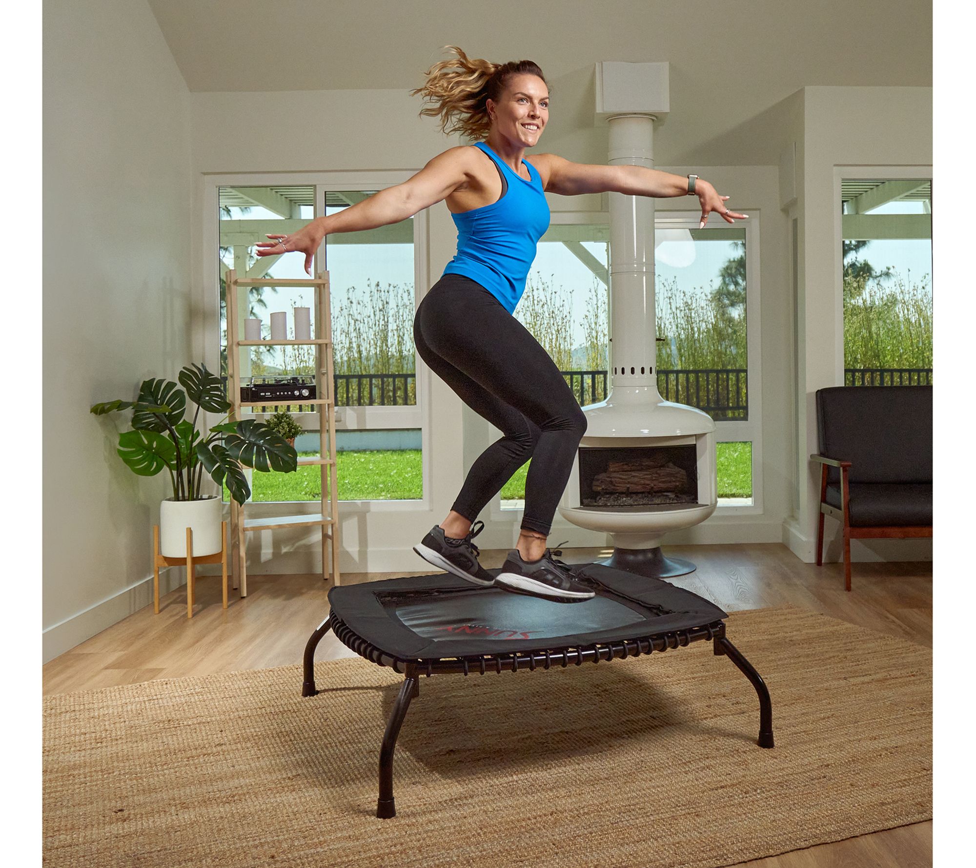 Sunny Indoor & Outdoor Exercise Trampoline
