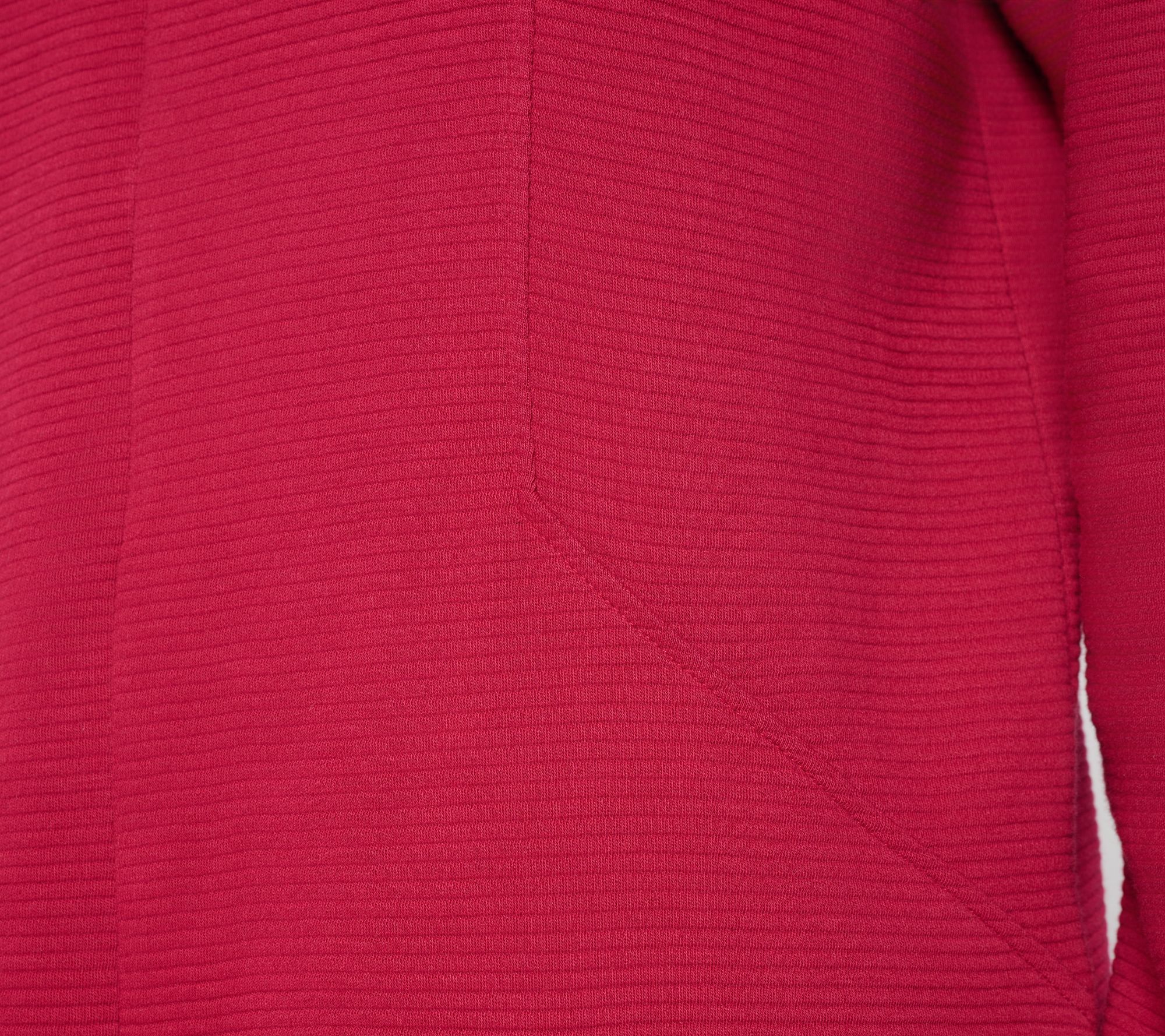 Denim & Co. Active Regular Ottoman Tunic with Seam Details