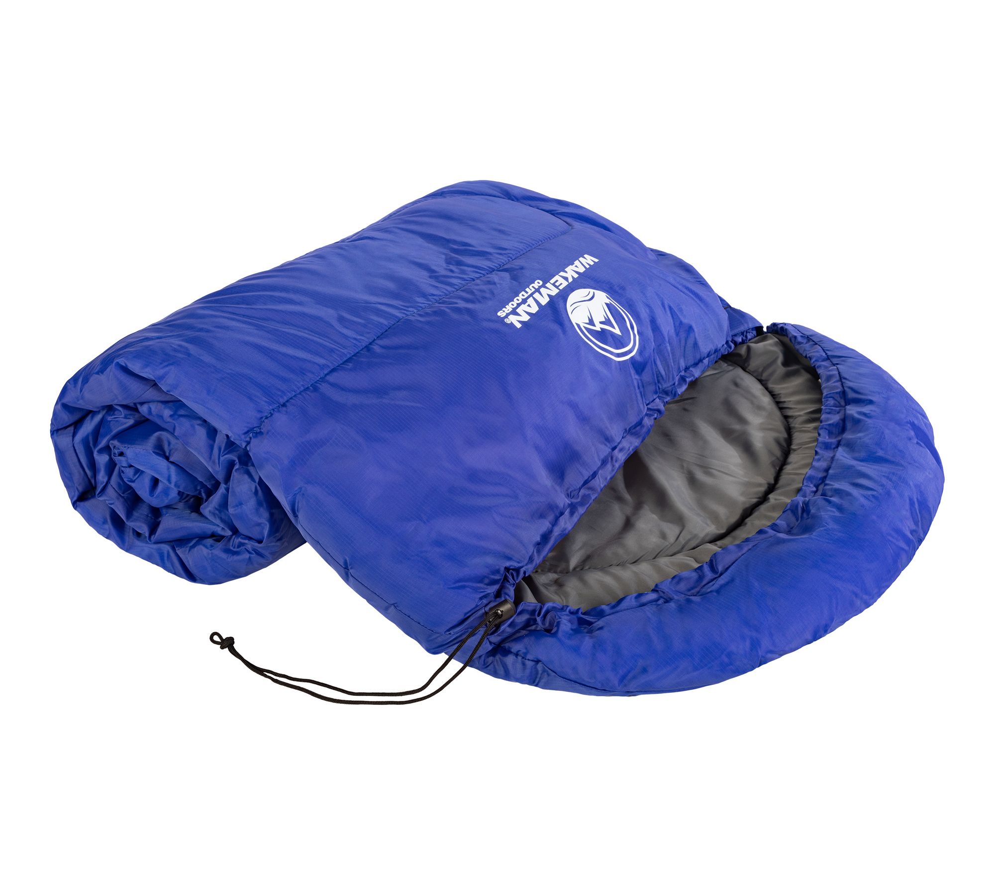 Wakeman Mummy Sleeping Bag Cold Weather Rated 25F Waterproof