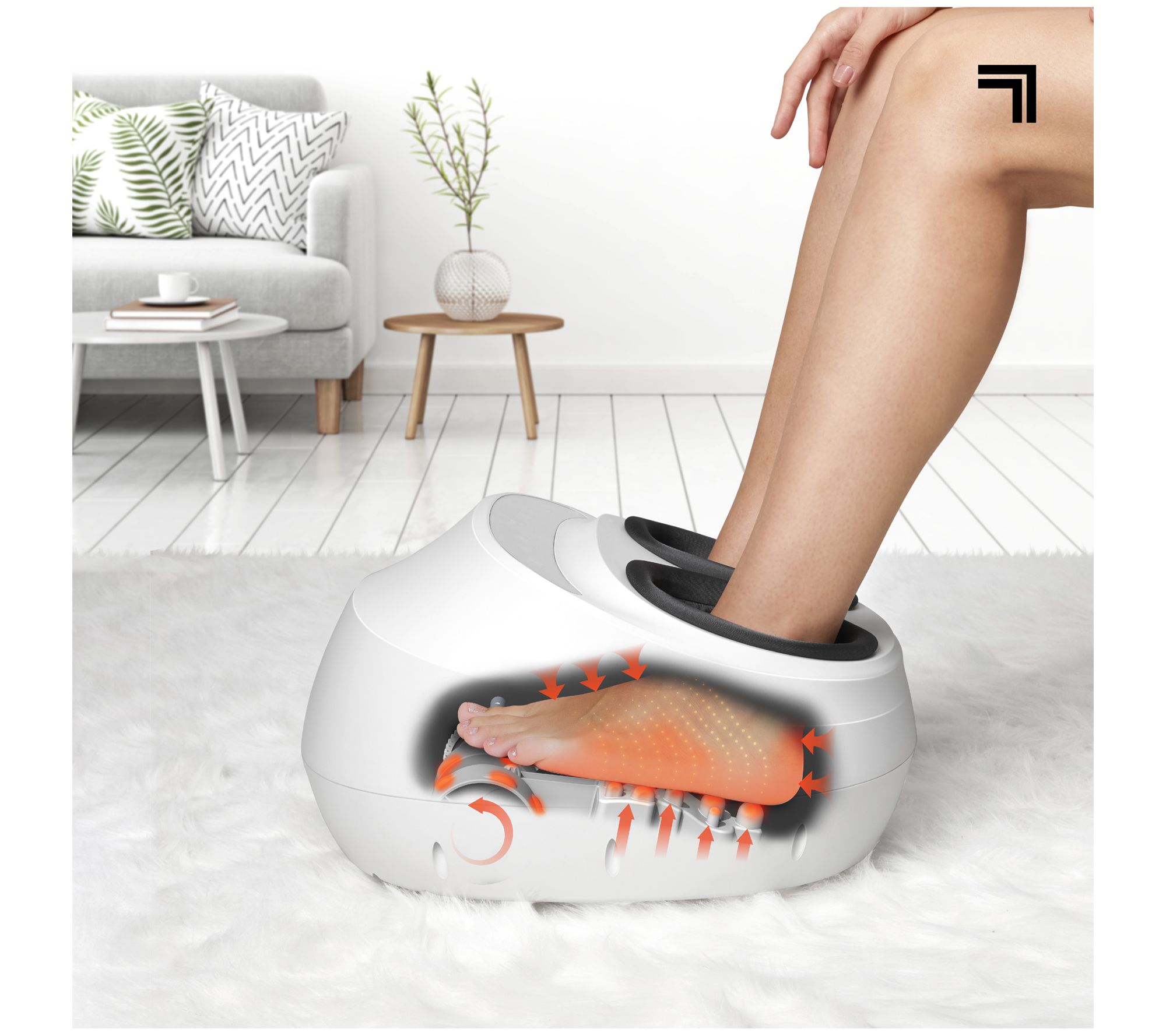 Sharper Image Shiatsu Foot Massager