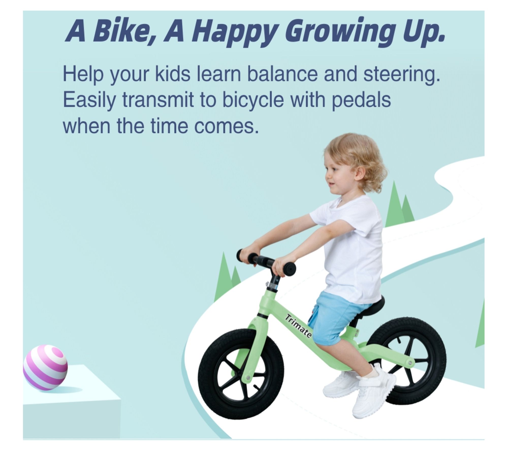 Trimate Toddler Balance Bike - 3+ Years
