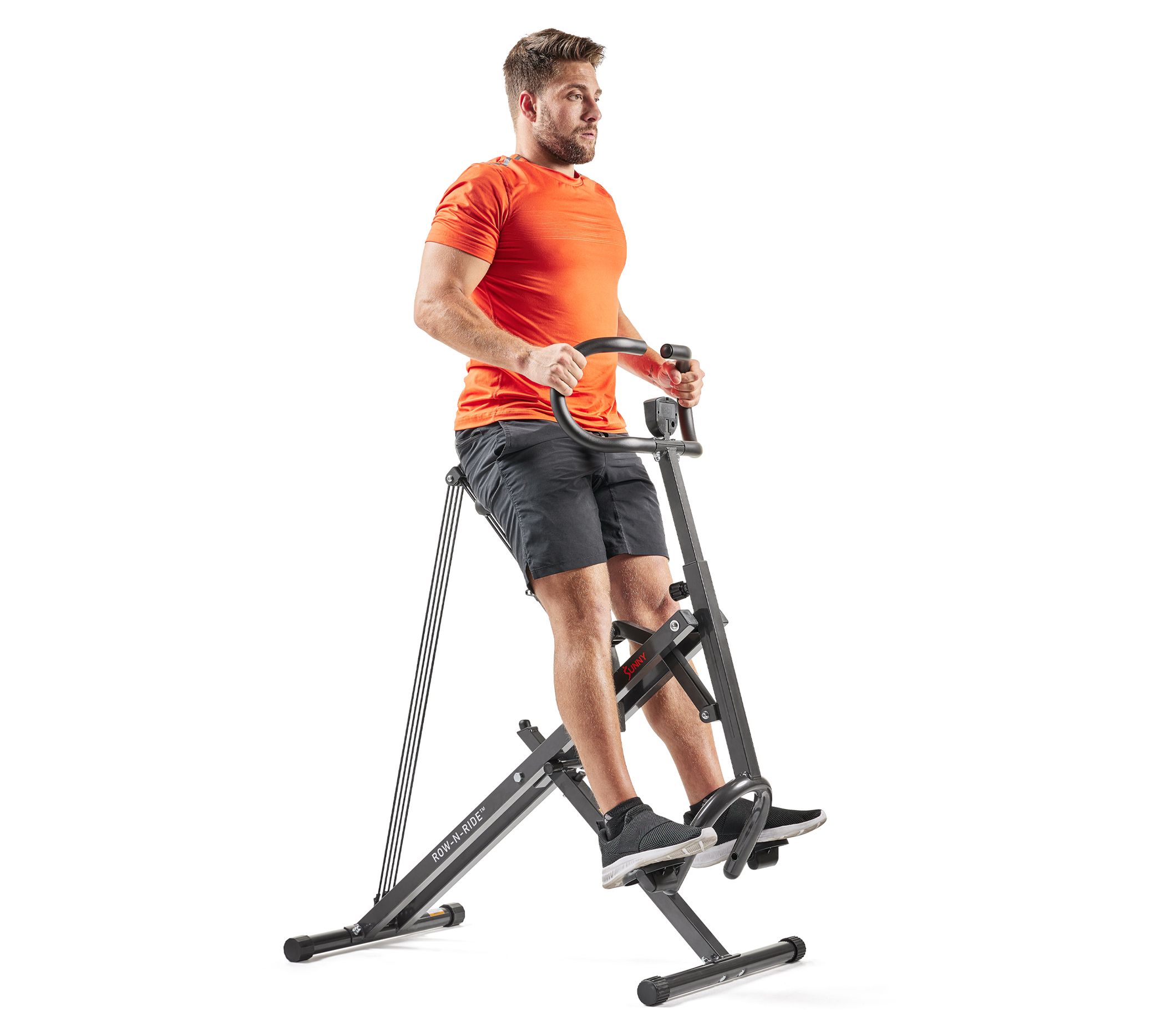 Sunny Health & Fitness Row-N-Ride Plus AssistedSquat Machine