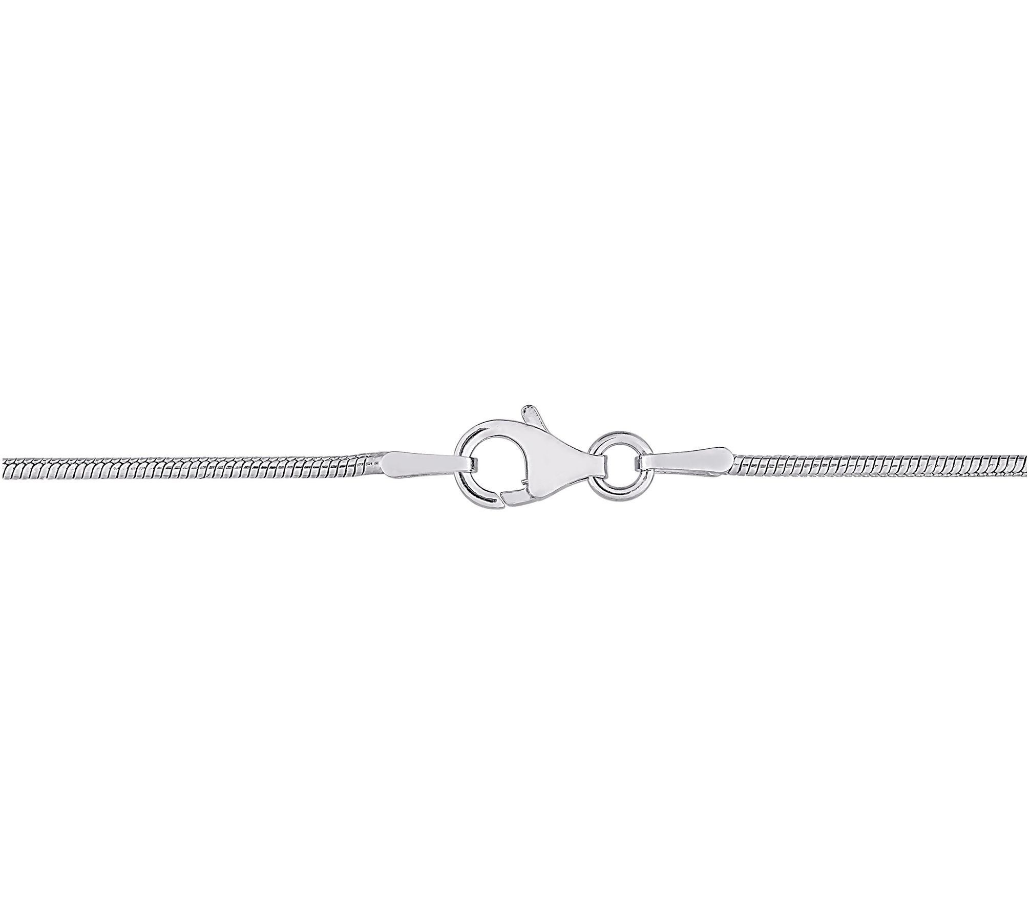 Sterling Silver 1.2 mm Snake Chain Bracelet