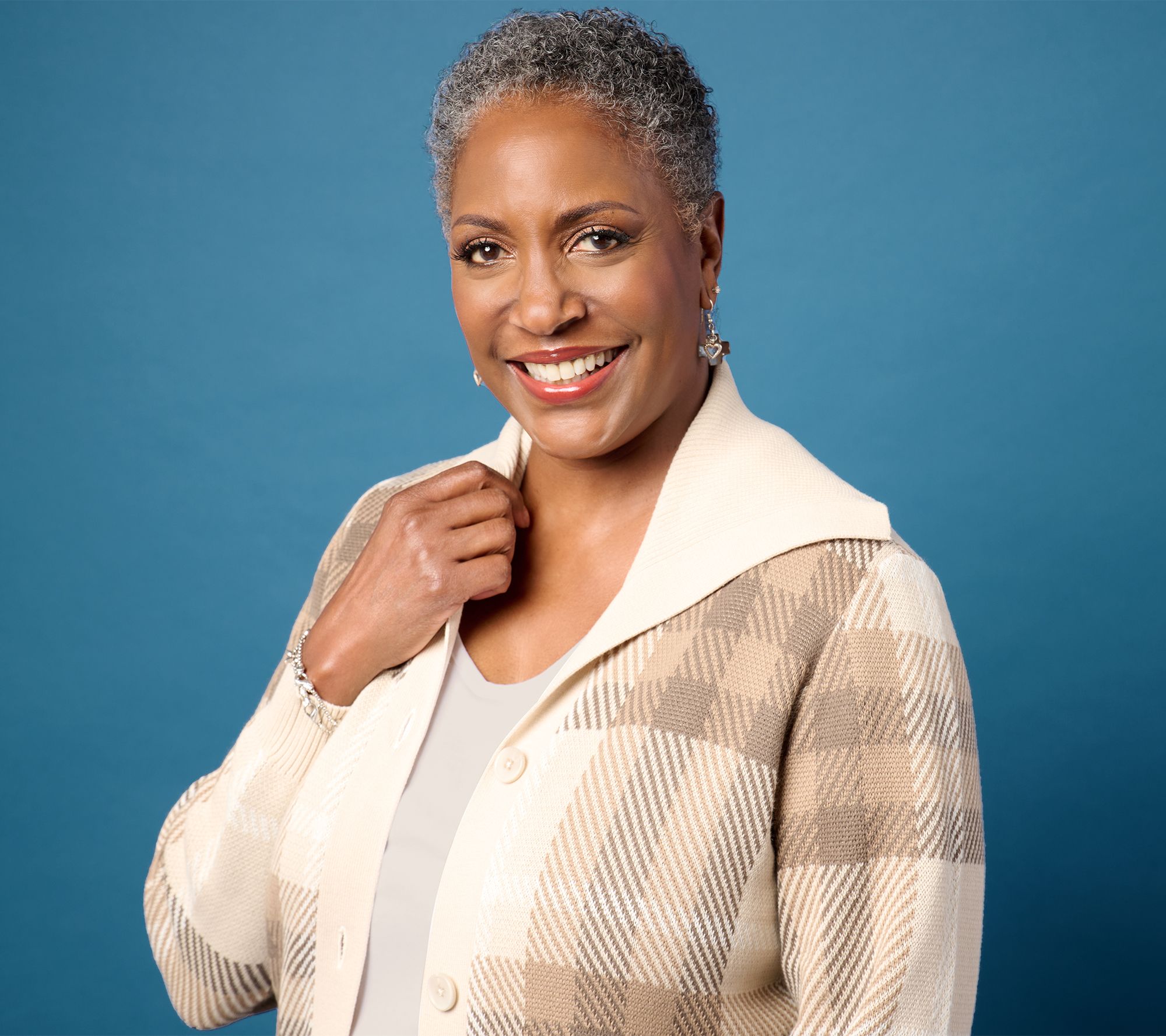 Denim & Co. Regular Button Front Sweater Tunic Cardigan