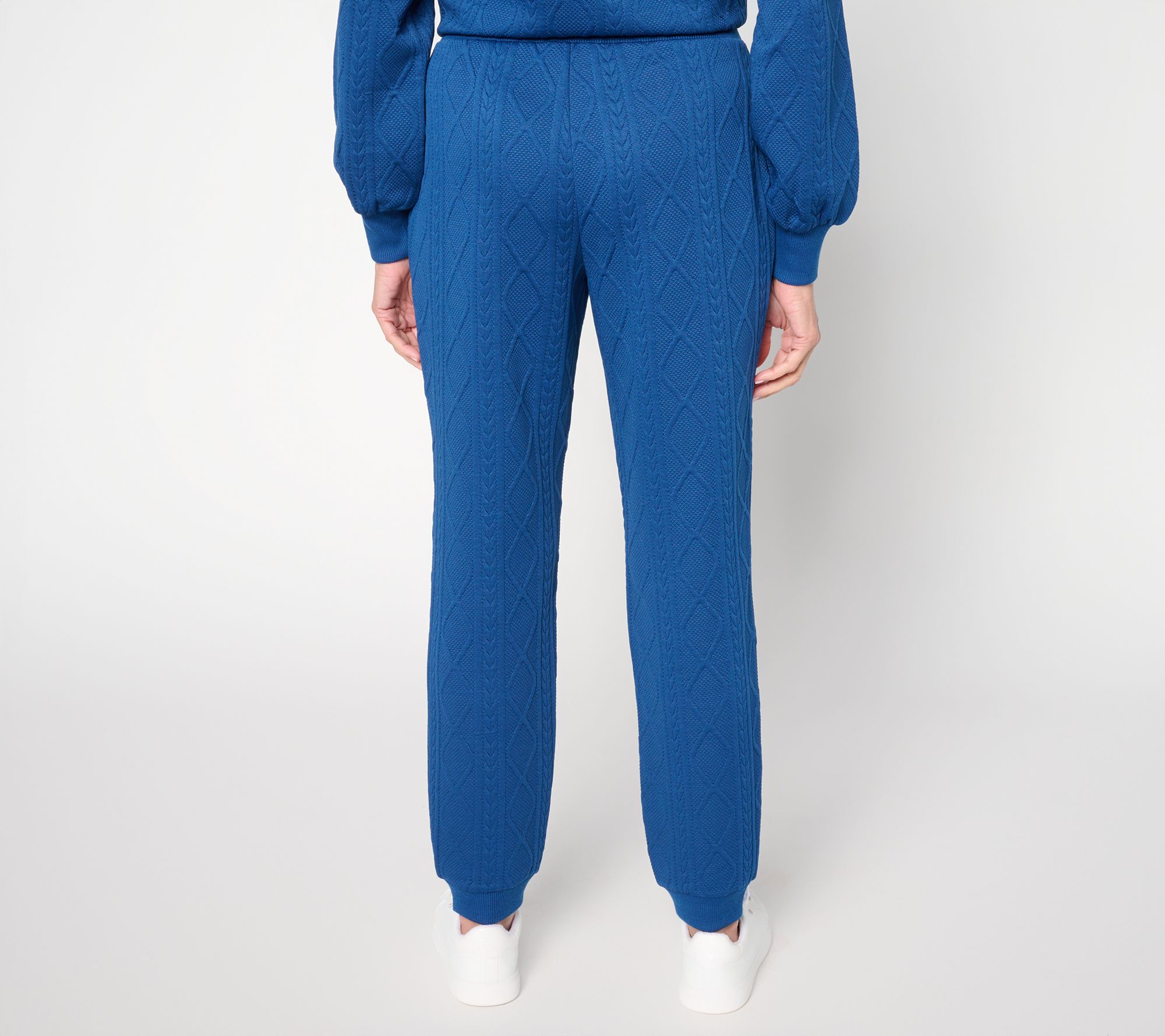 Belle by Kim Gravel Cable Chic Jogger