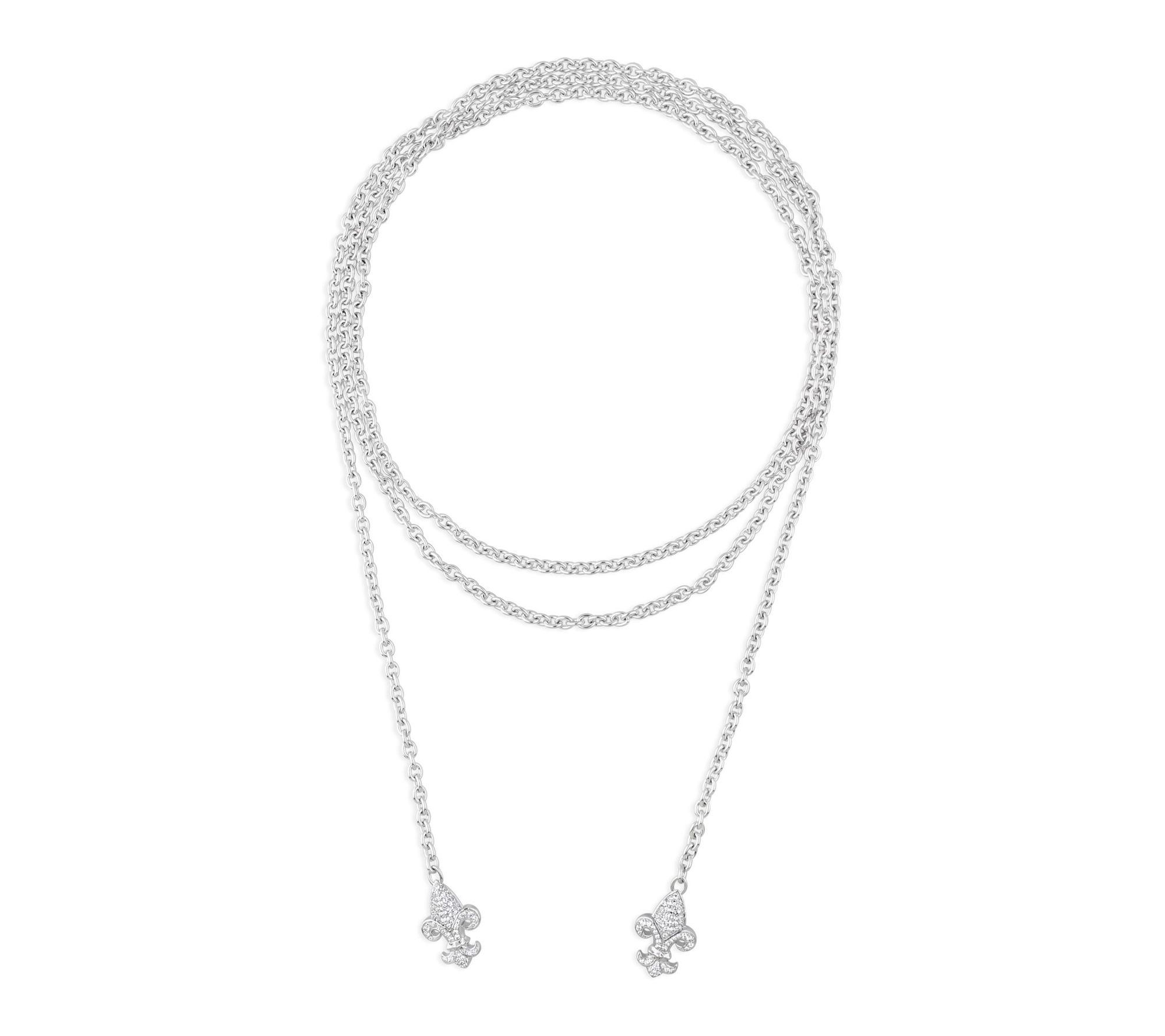 Margo Manhattan Sterling White Topaz Fleury 48