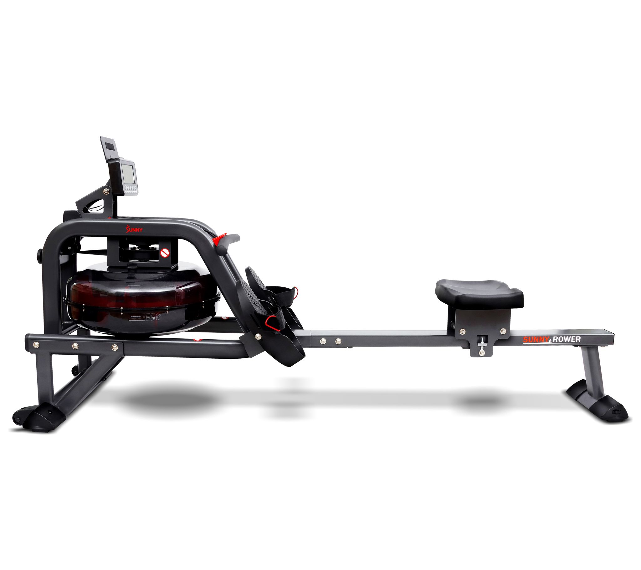 Sunny Health & Fitness Smart Obsidian Surge 500 m Water Rower