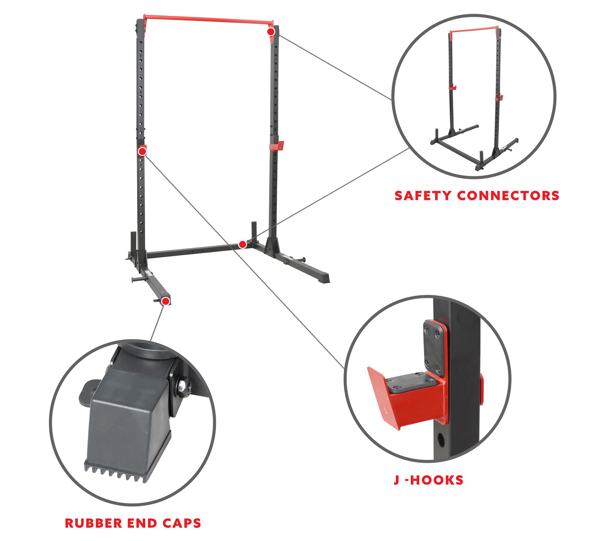 Sunny Health & Fitness Essential Power Rack SF- XF920063