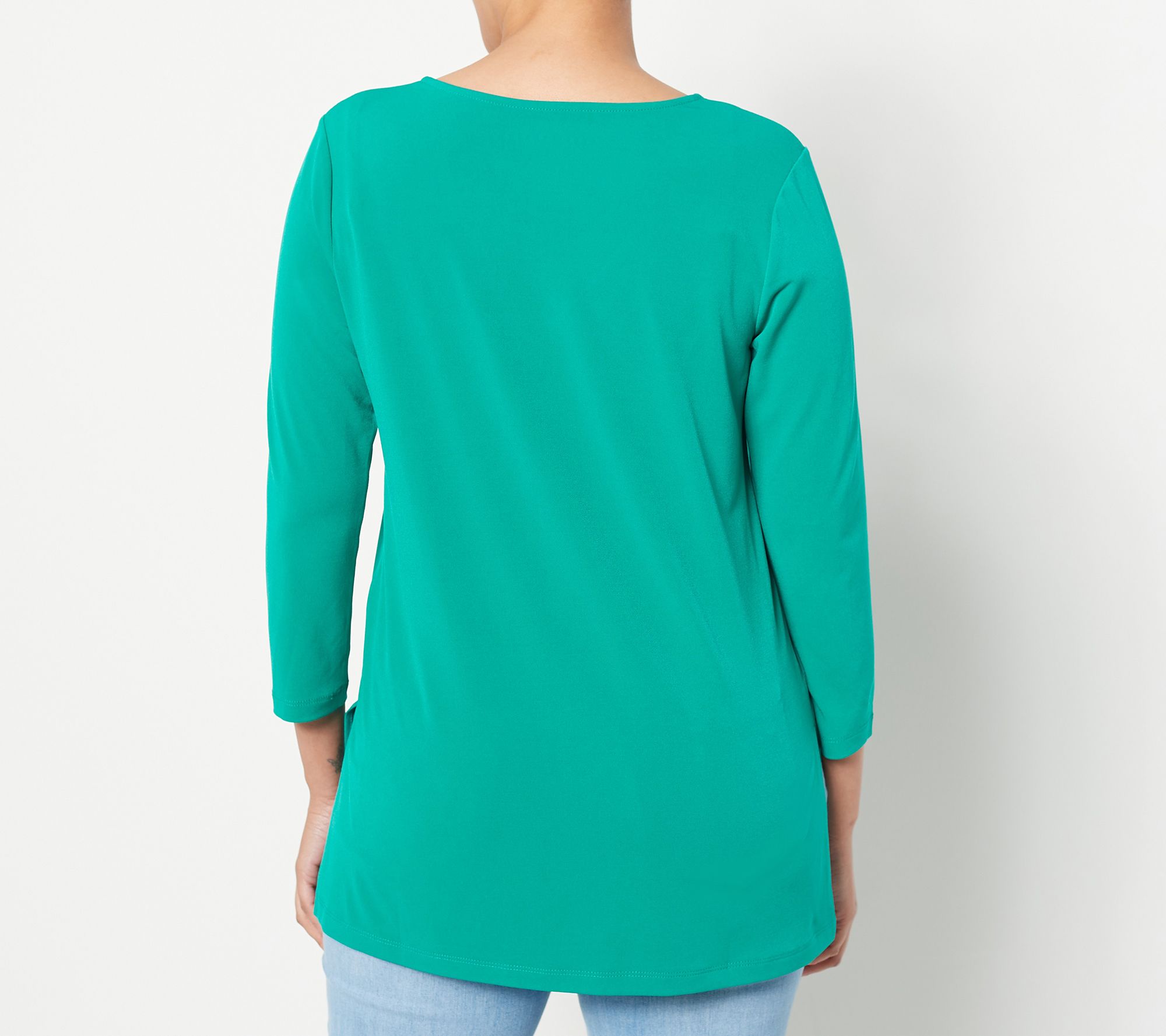 Susan Graver Modern Essentials Regular Liquid Knit Tunic
