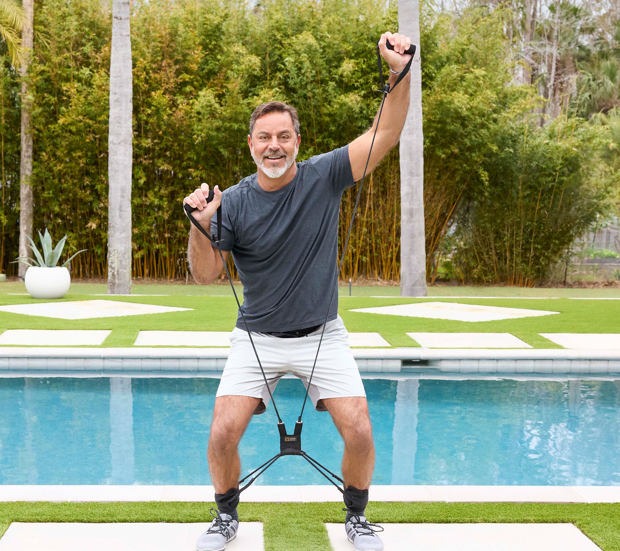 Total Body Bands Resistance Training w Bag & Wall Chart