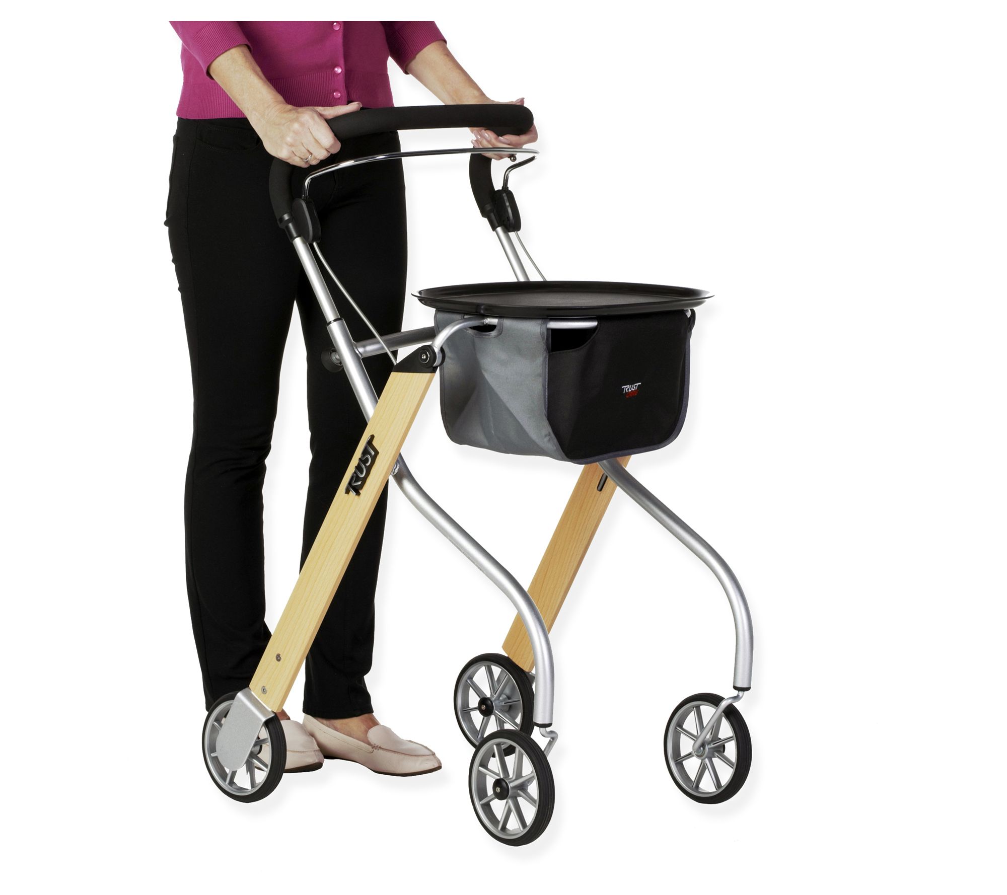 Stander Let's Go Indoor Rollator by Trust Care