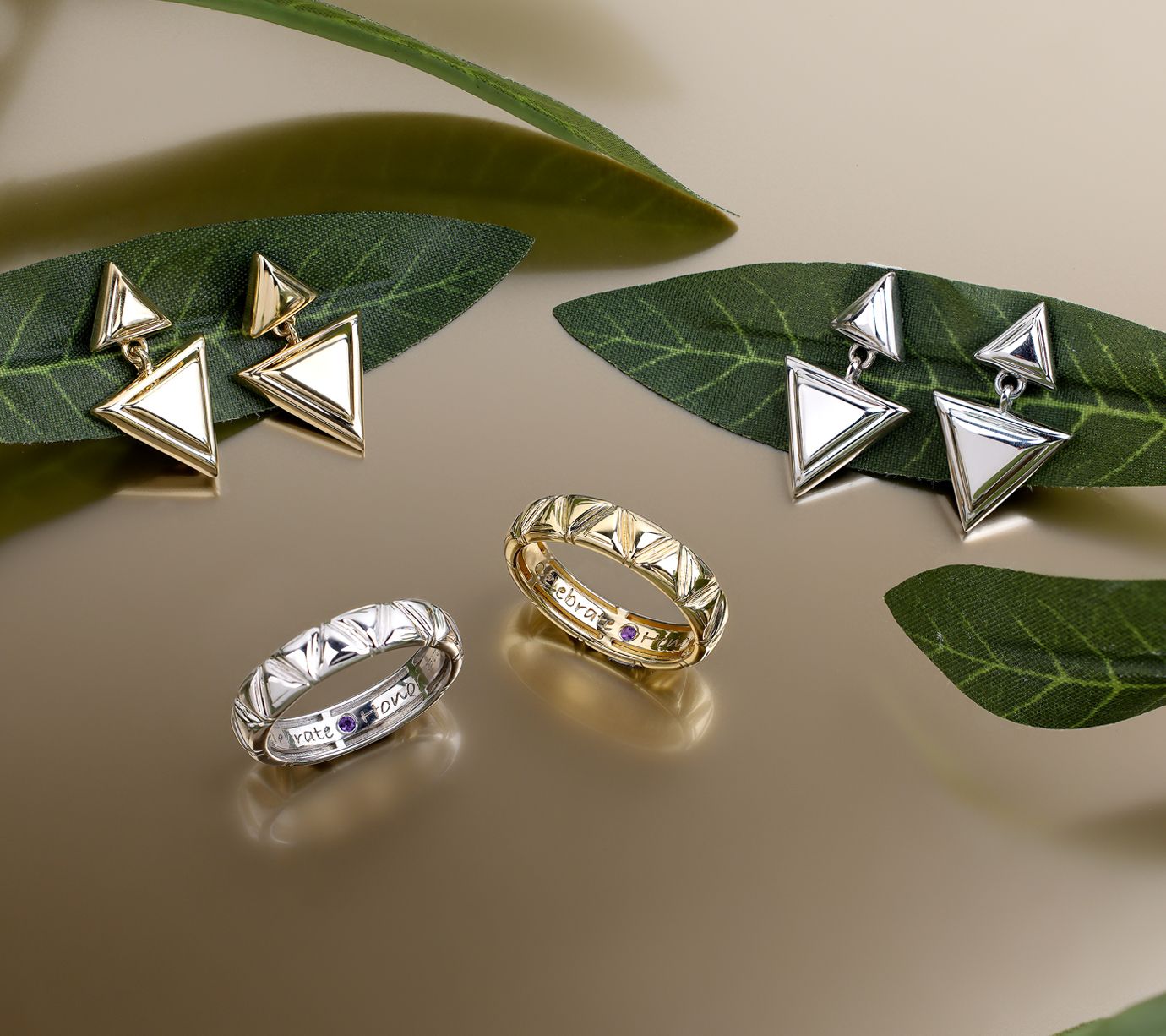 Christian James by Scott Grimes 14K Gold Clad Life Drop Earrings