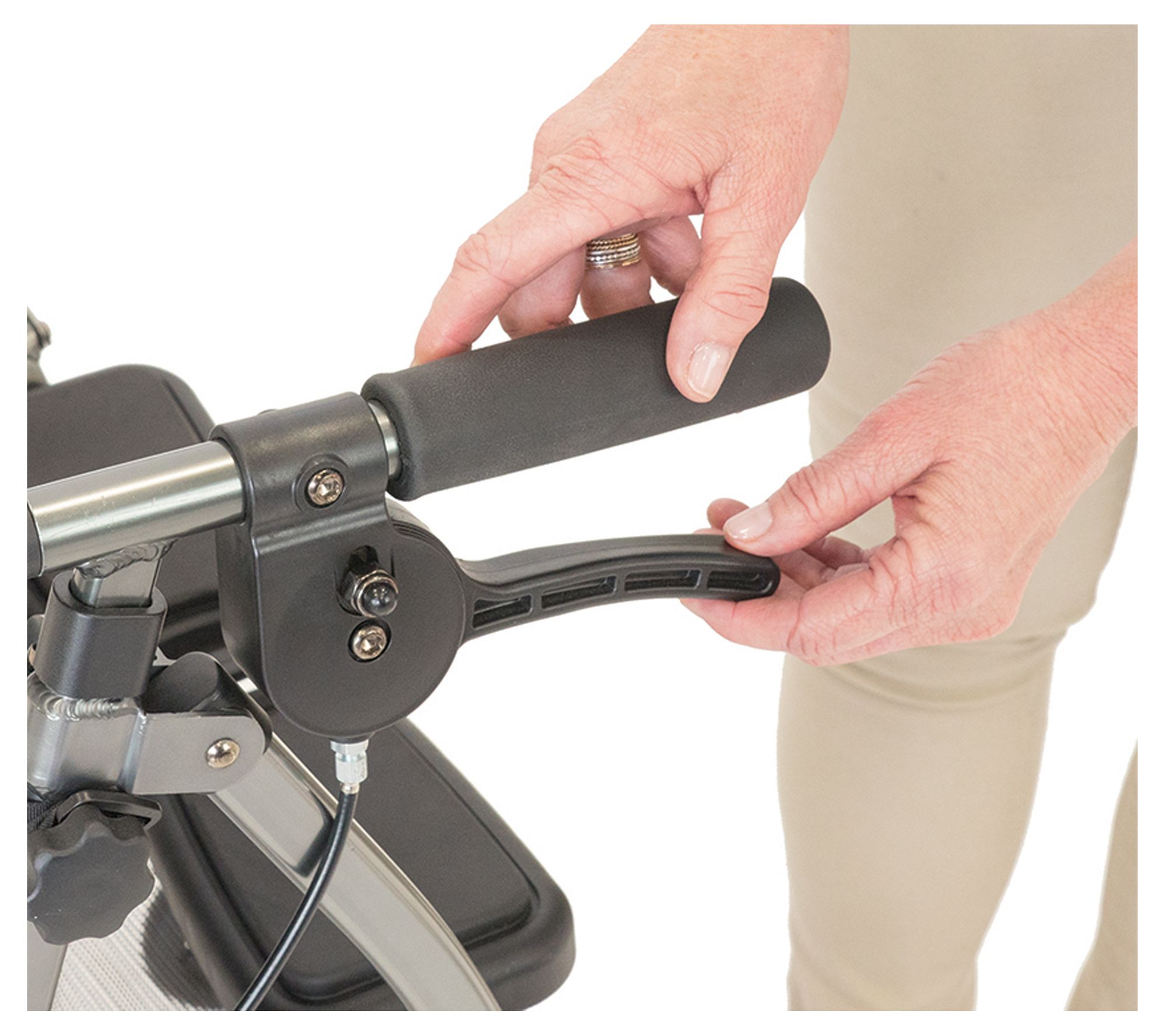 Stander Wonder Rollator Plus with Side Pouches