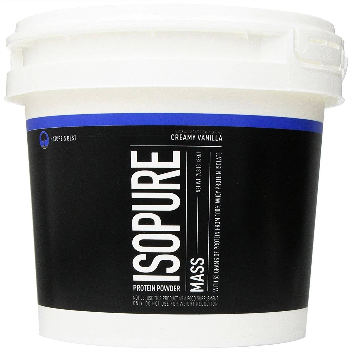 Isopure Mass, Dutch Chocolate - 112 oz