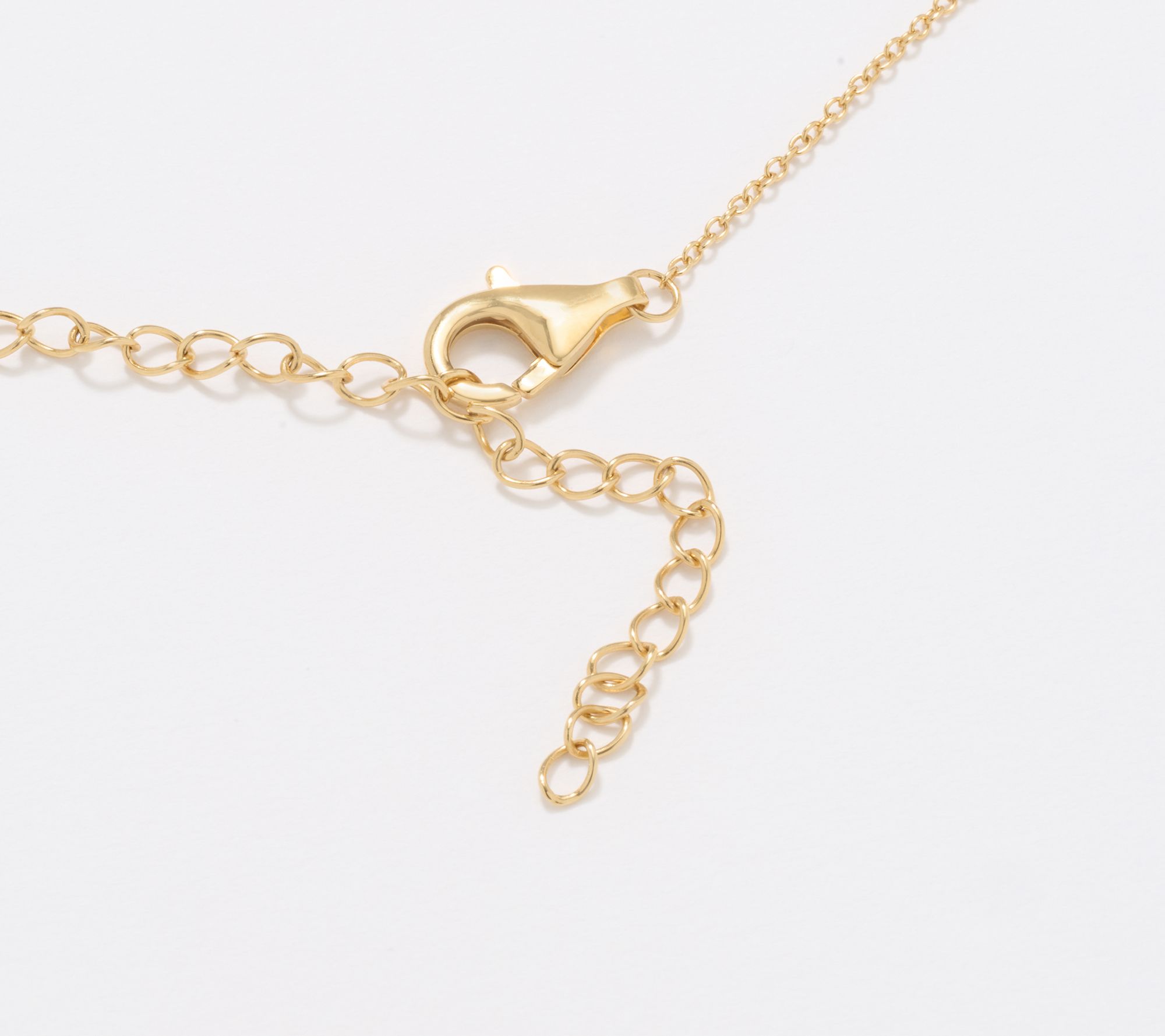 JEN by Jennifer Miller MOP Elongated Heart Necklace, Sterling Silver