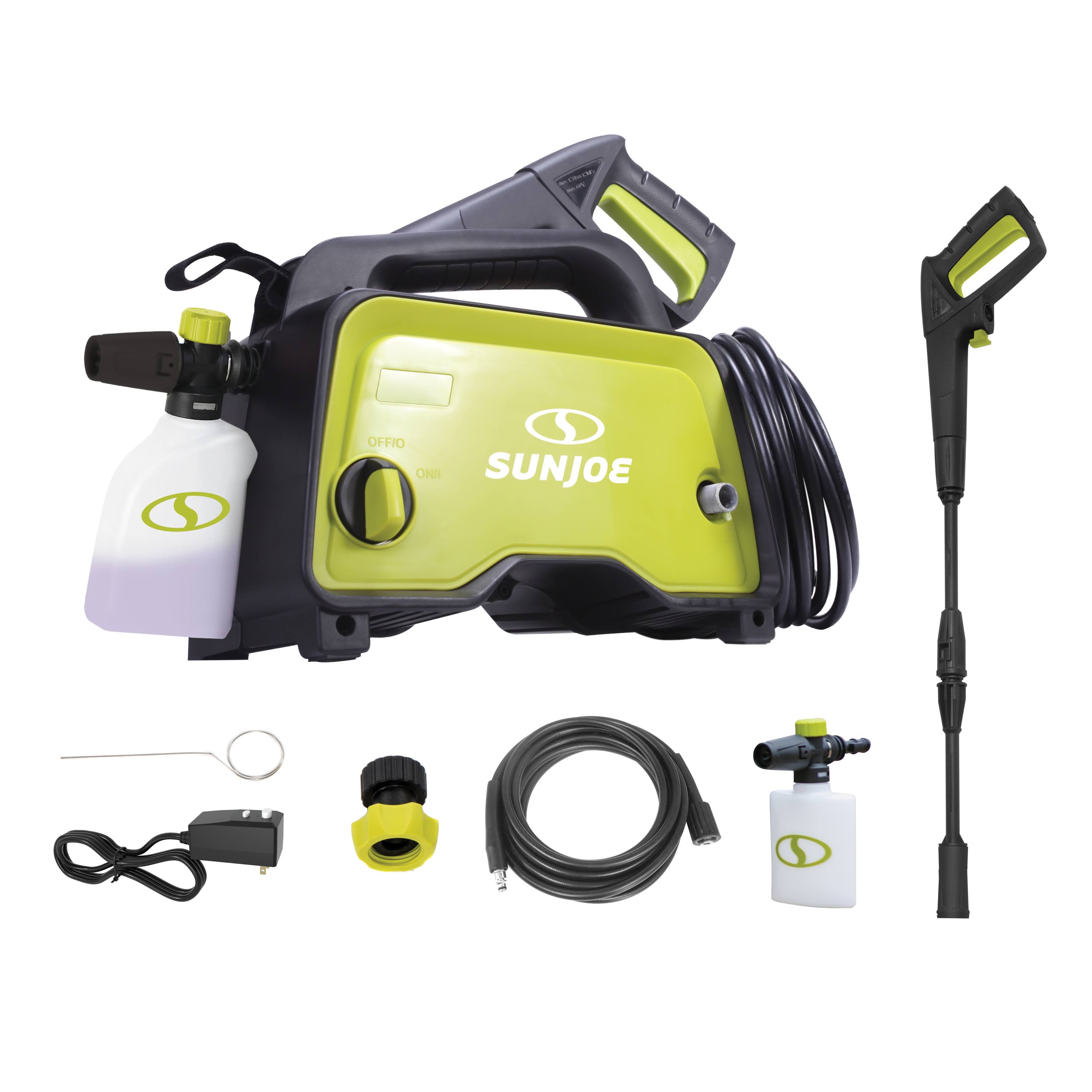 Sun Joe SPX202E Hand-Carry Electric Pressure Washer 1450 Max PSI
